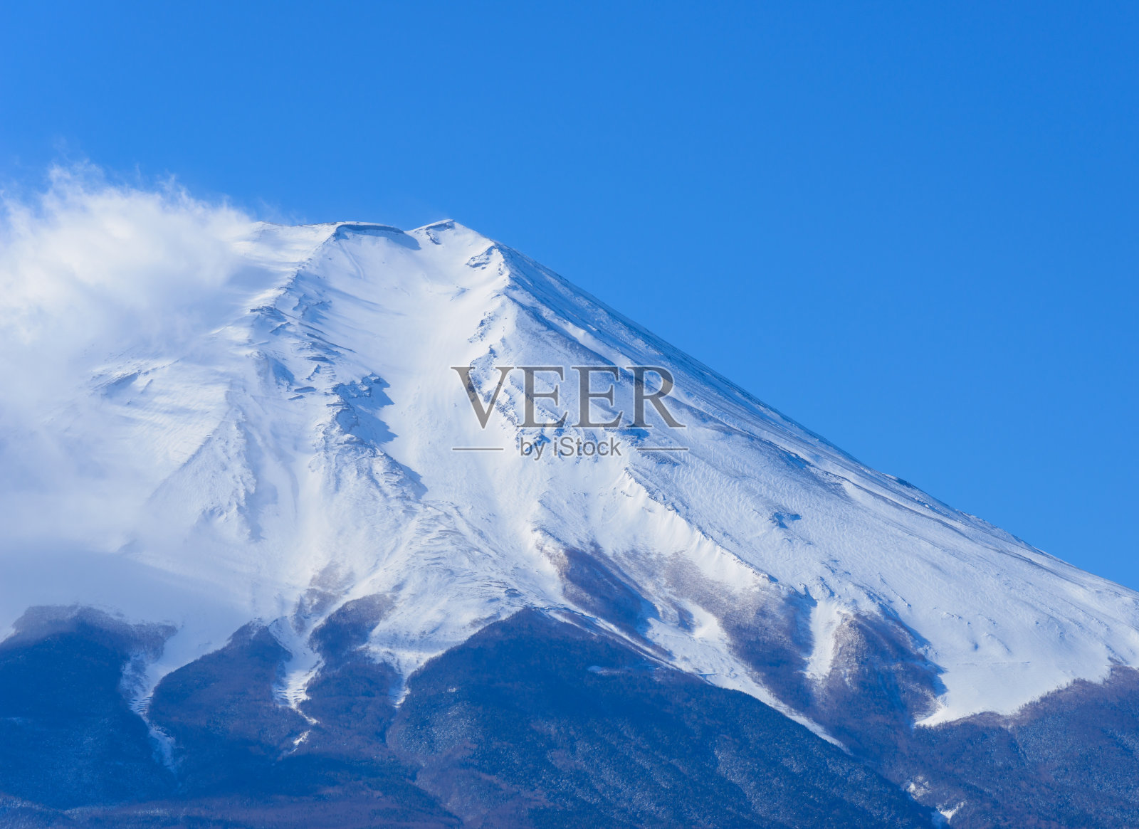 Mt.Fuji冬天照片摄影图片
