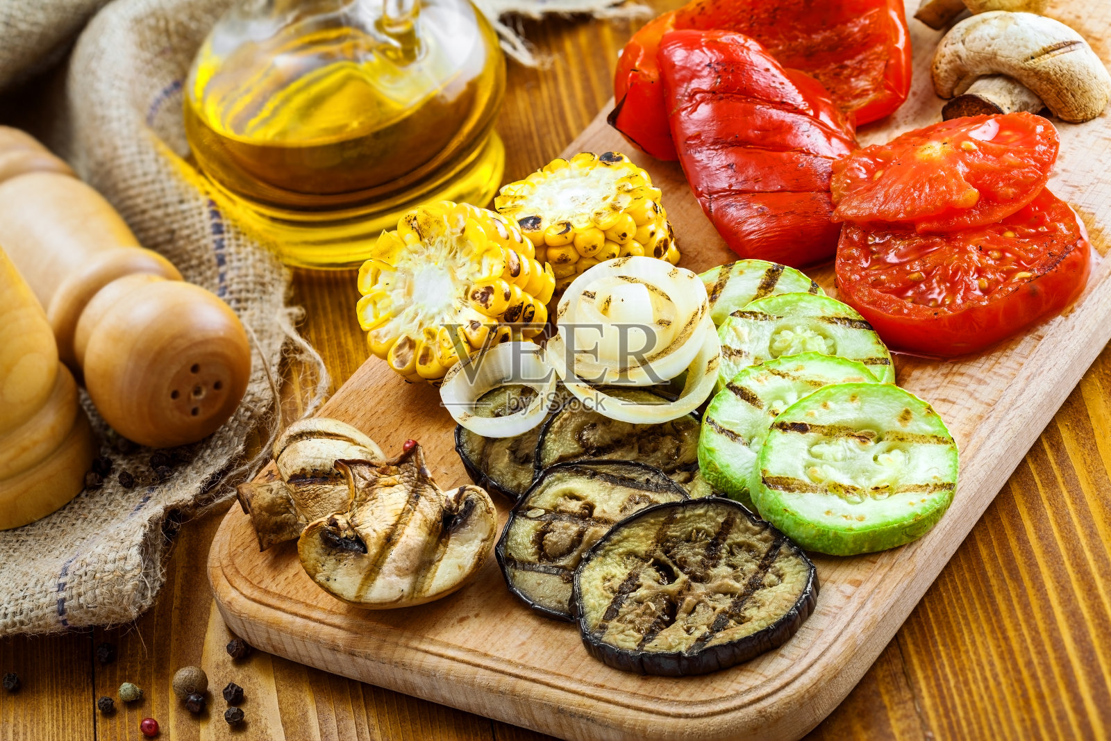 烤蔬菜照片摄影图片