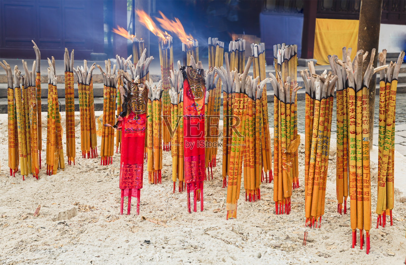 CN烧棍砂照片摄影图片