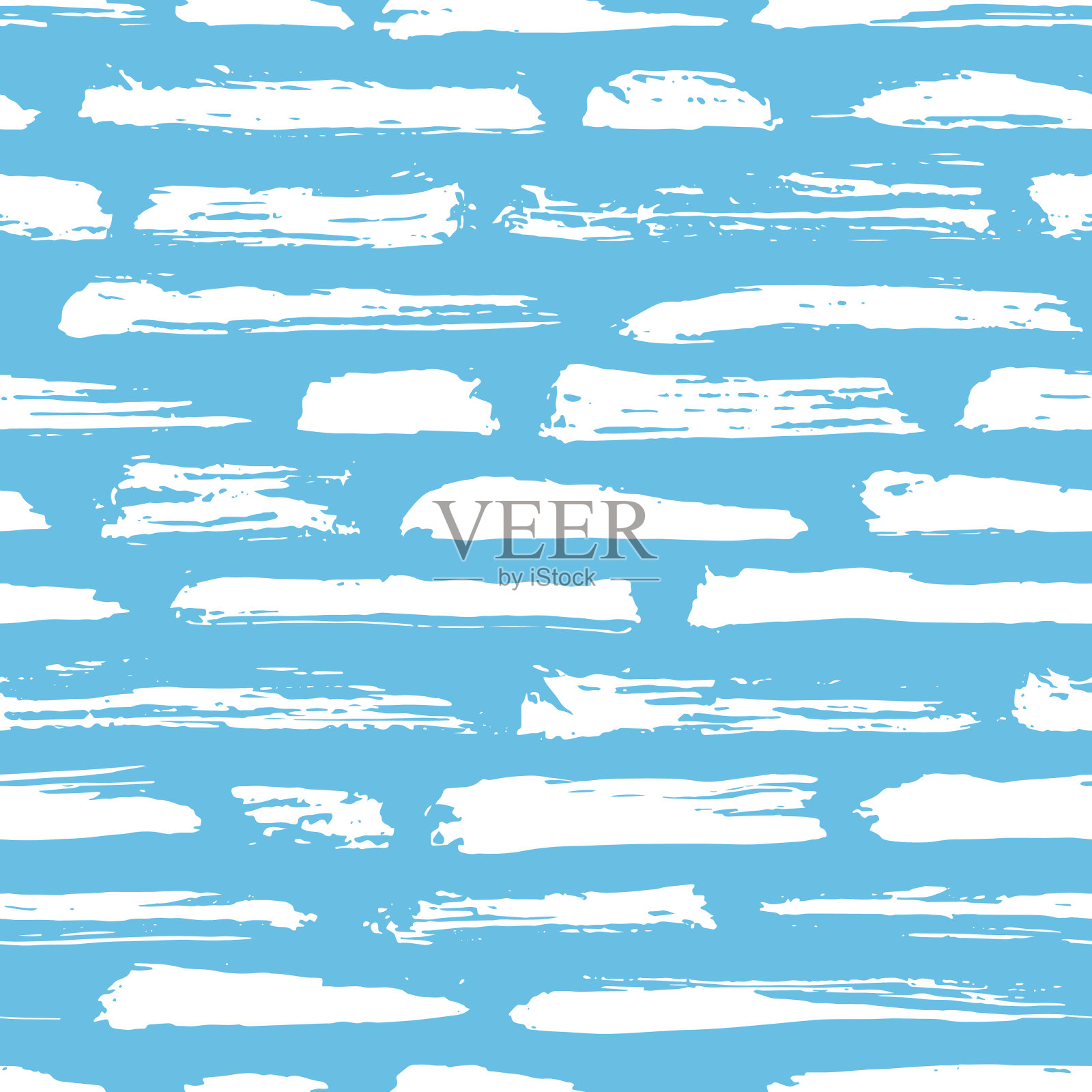 抽象手绘无缝图案,笔触纹理插画图片素材