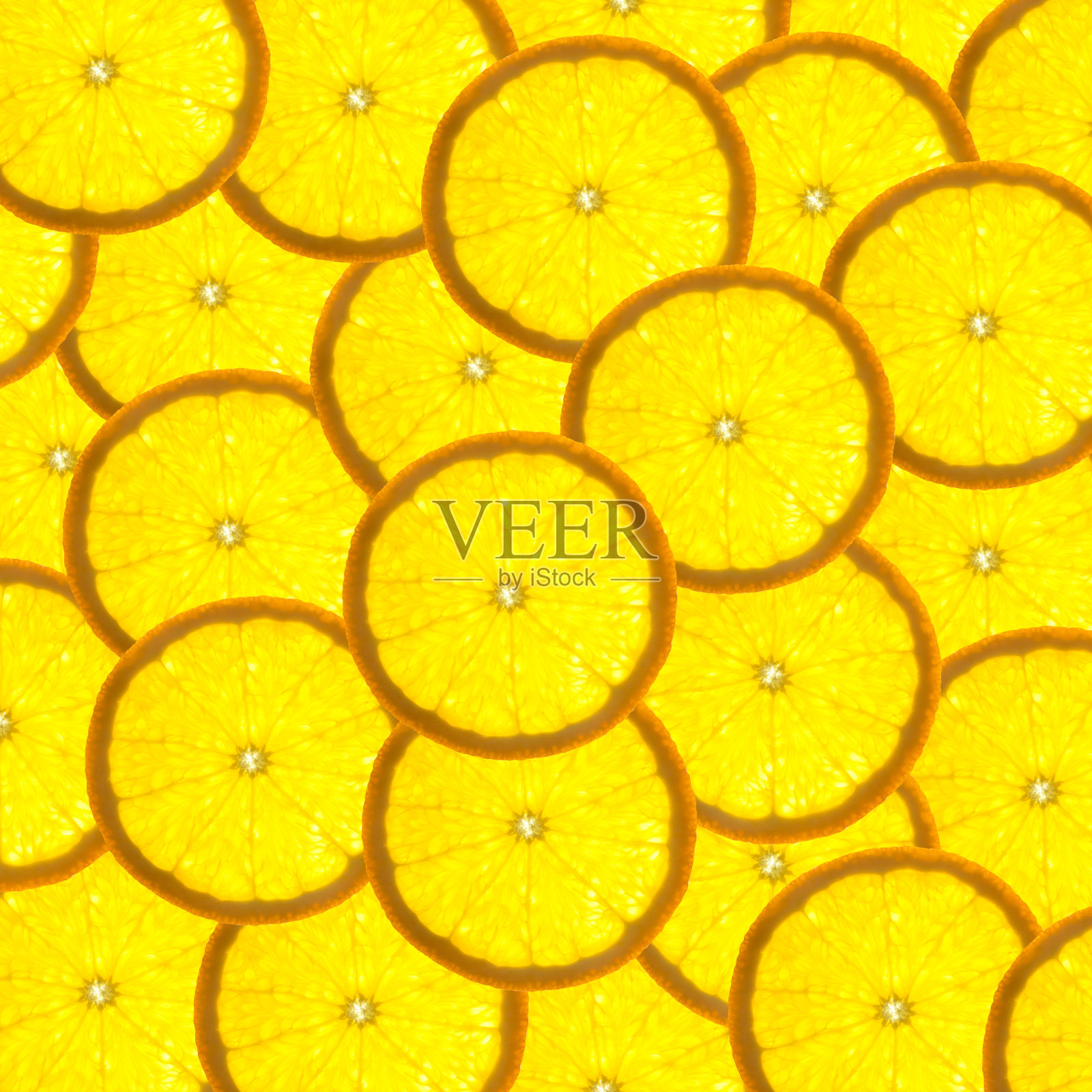 背景与柑橘水果的橘子片/背光照片摄影图片