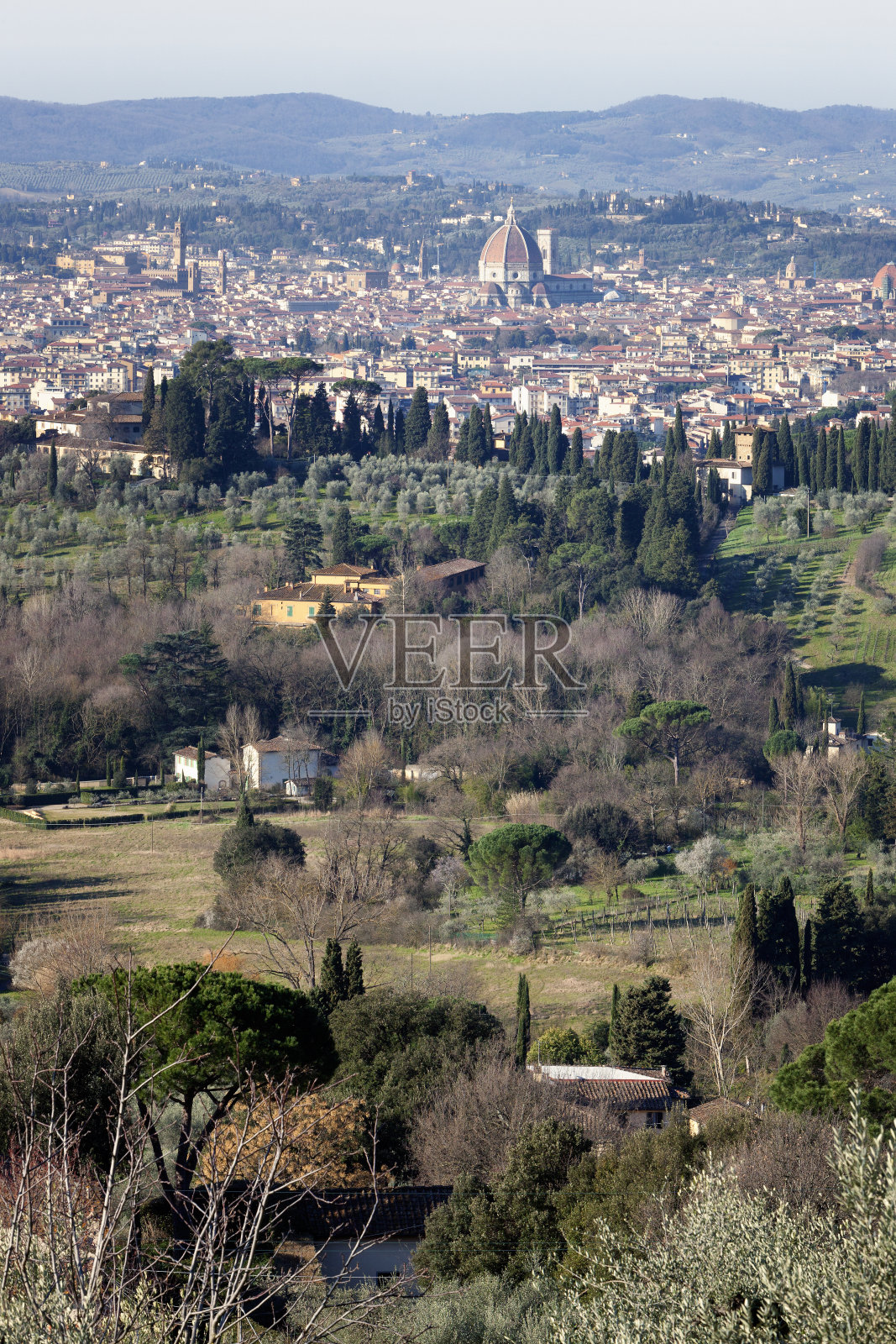 佛罗伦萨在群山之间照片摄影图片
