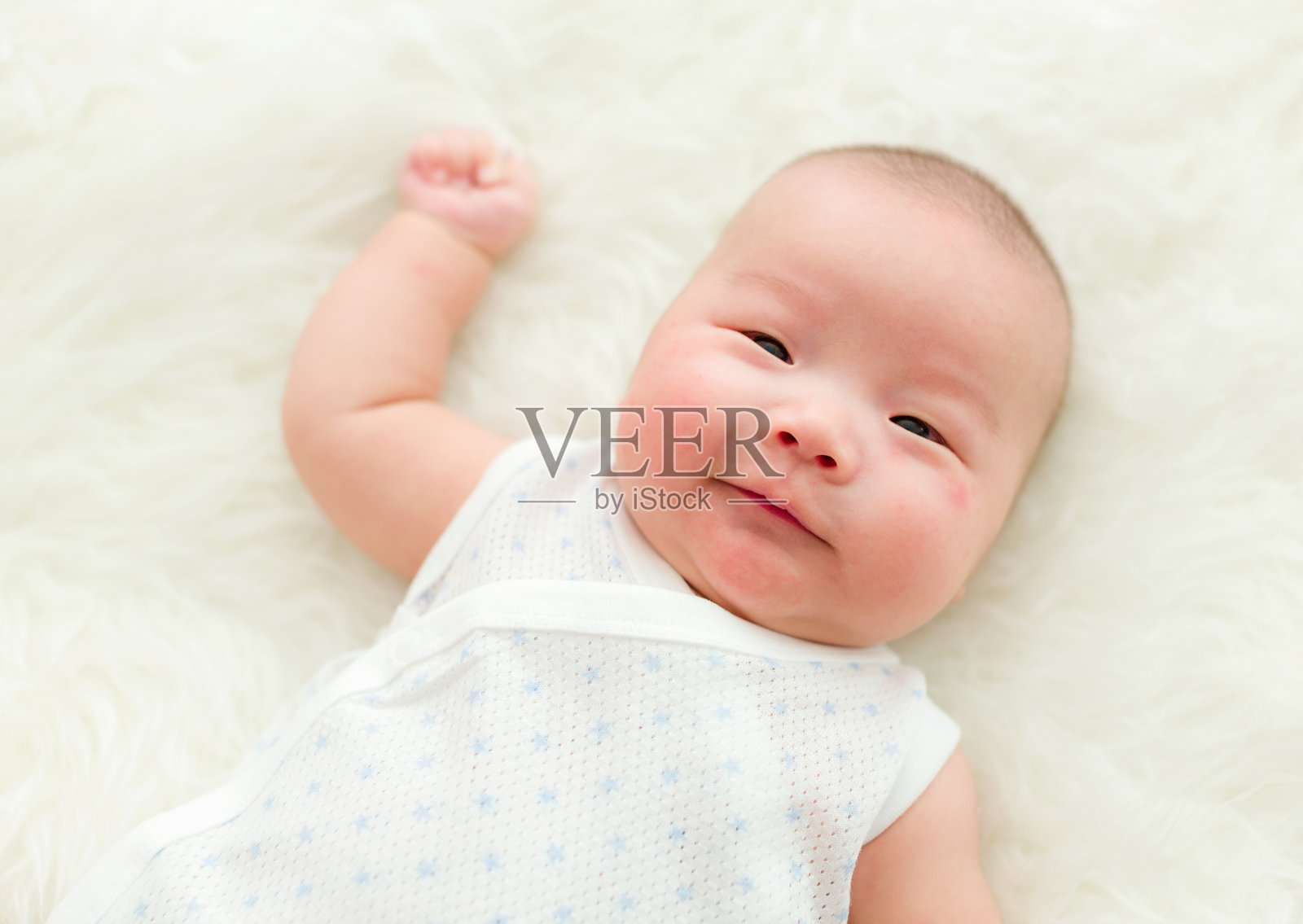 中国新生儿肖像照片摄影图片