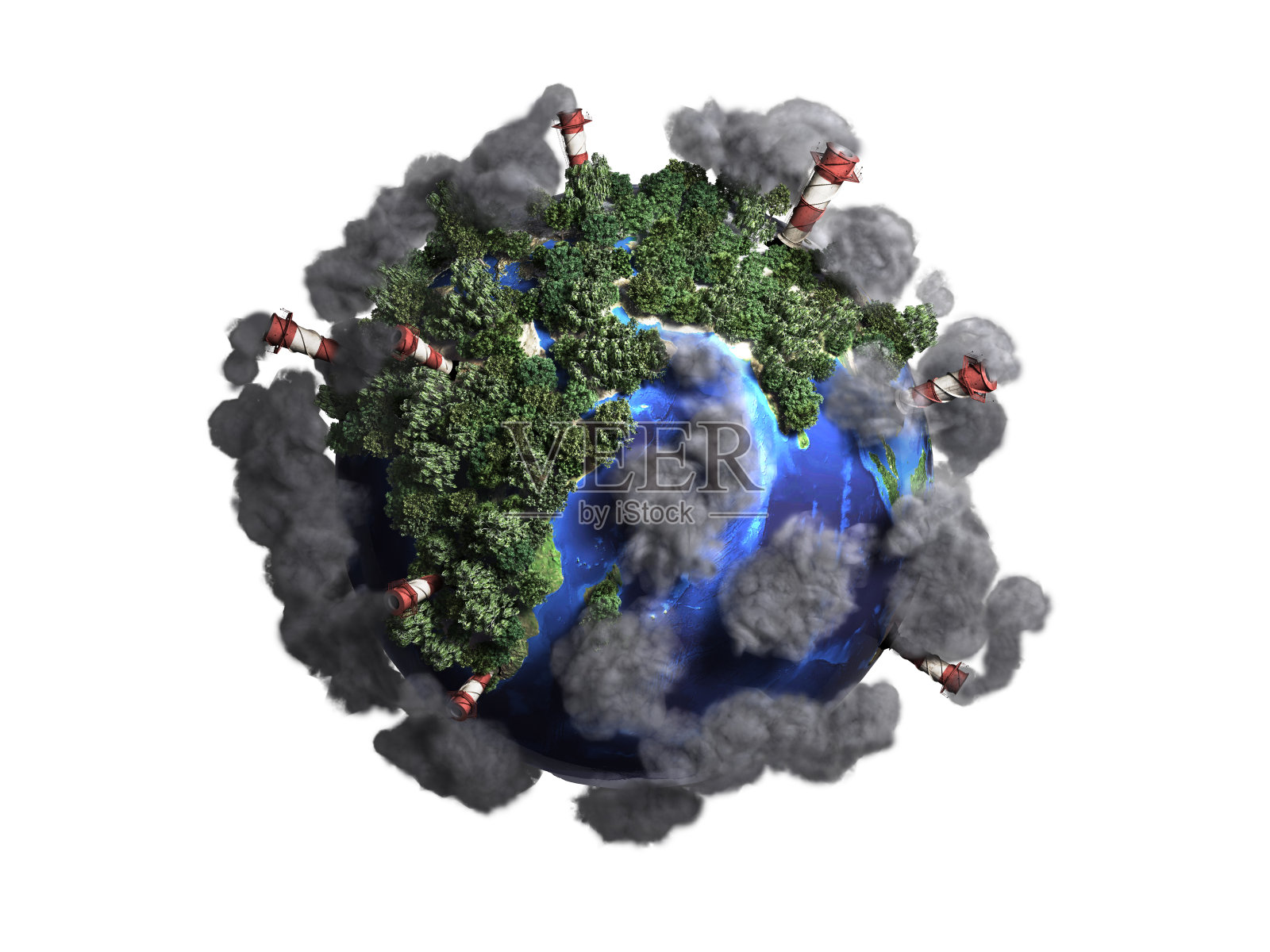 自然保护,地球被树木覆盖照片摄影图片