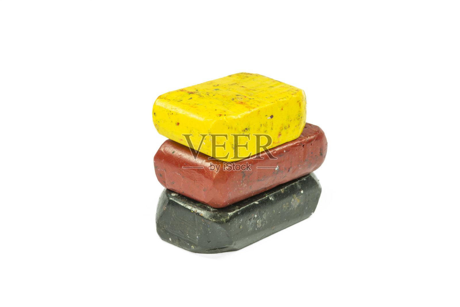 德国国旗和蜡笔颠倒照片摄影图片