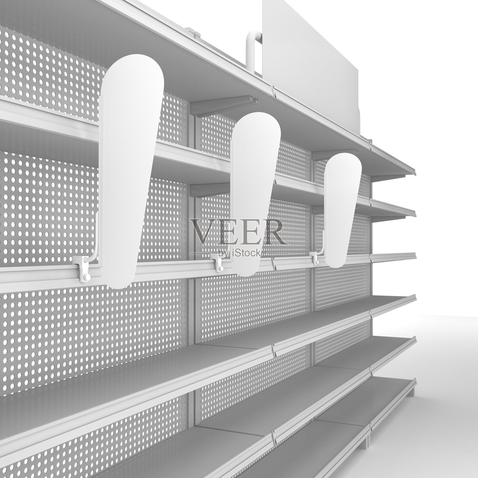 货架与旗帜照片摄影图片