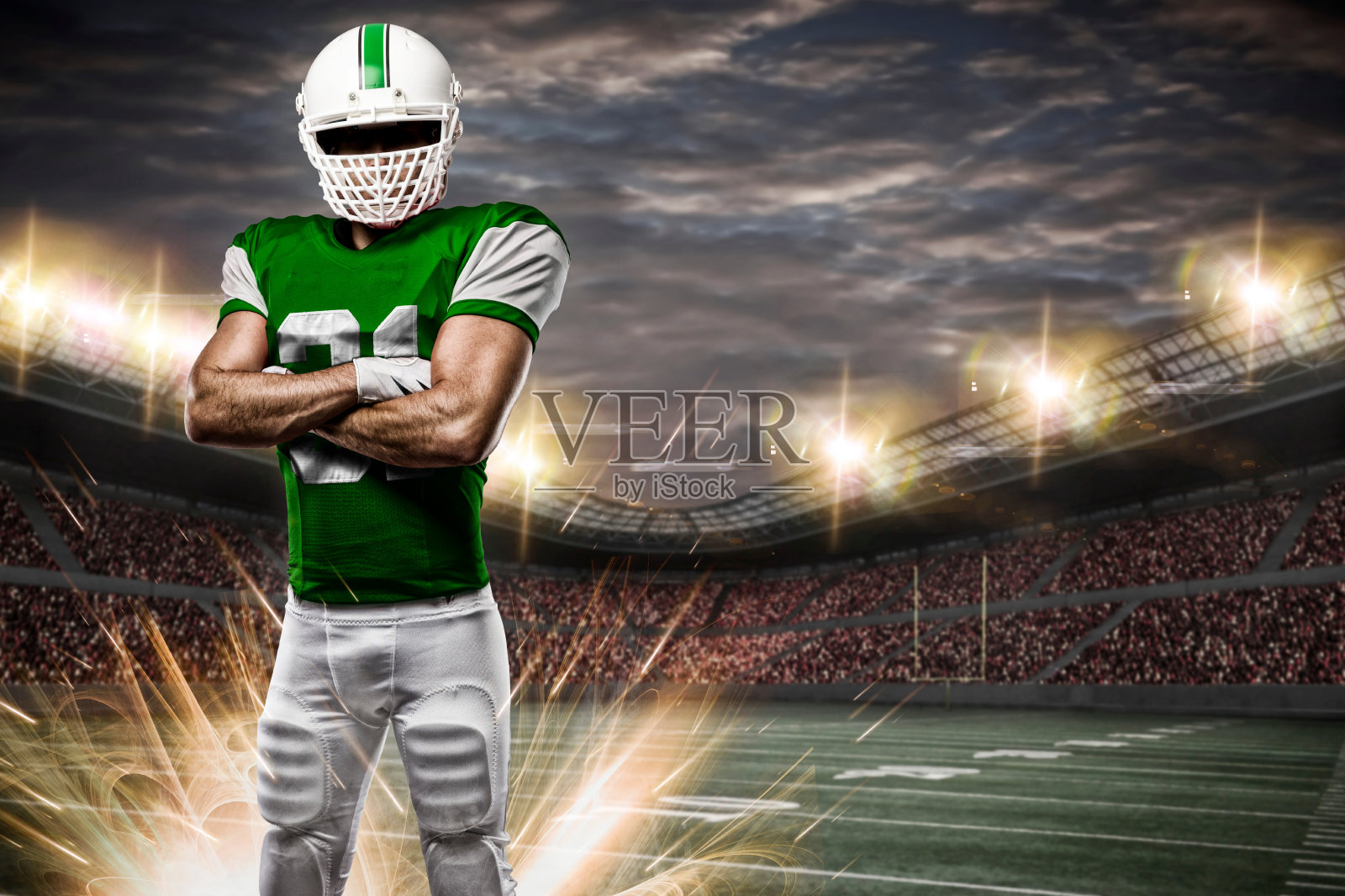 足球运动员照片摄影图片