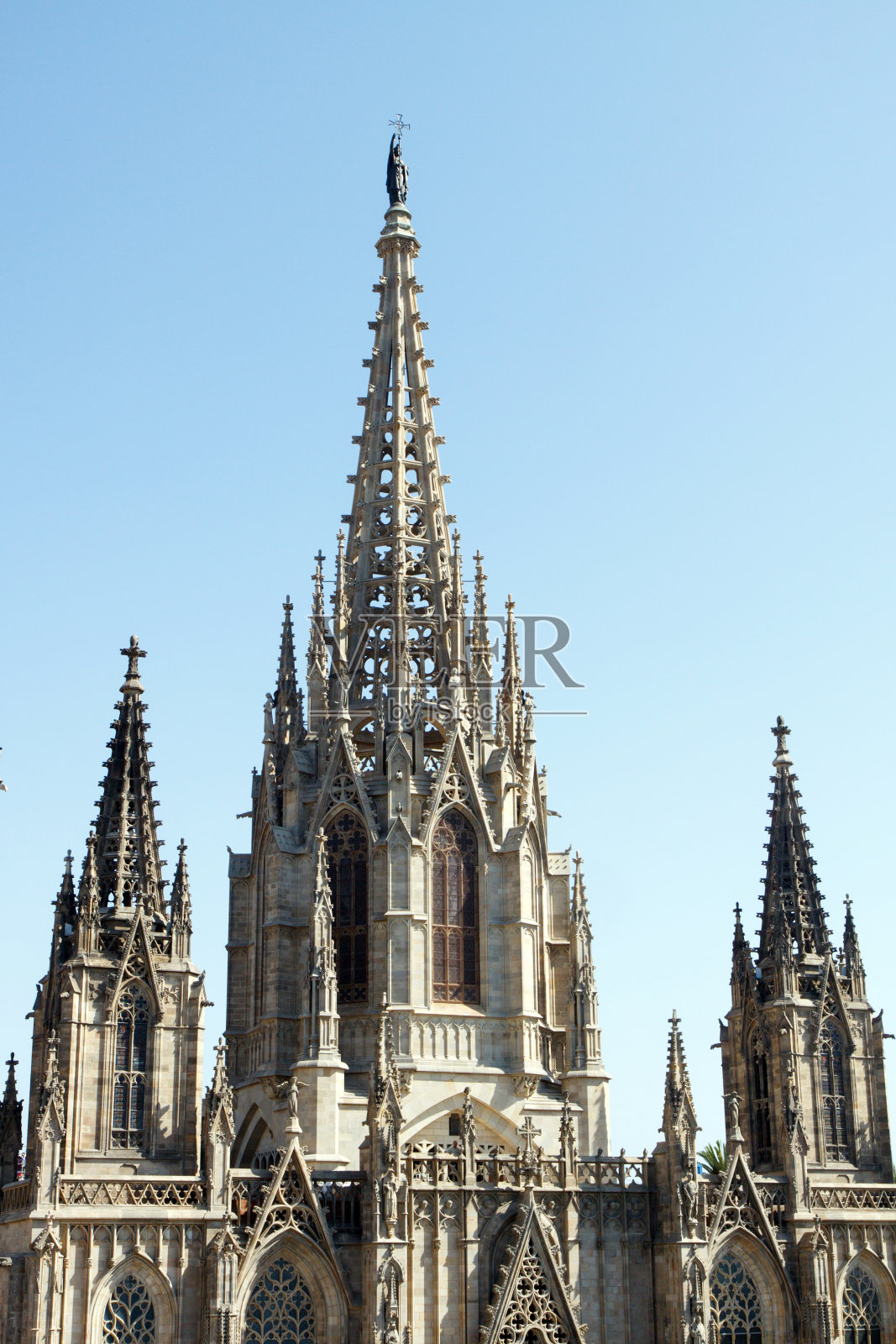 巴塞罗那大教堂照片摄影图片