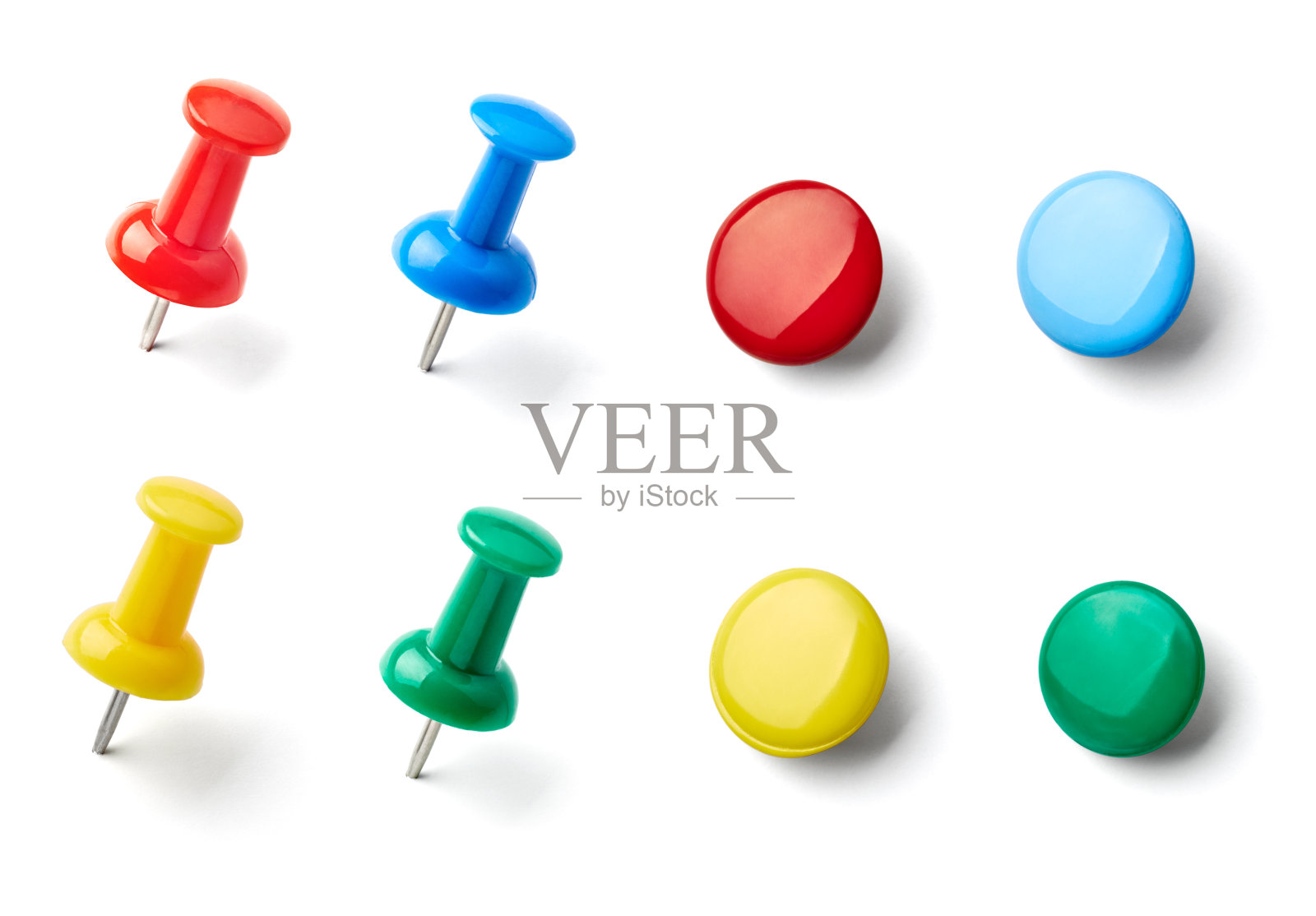 办公室业务用图钉钉回形针照片摄影图片