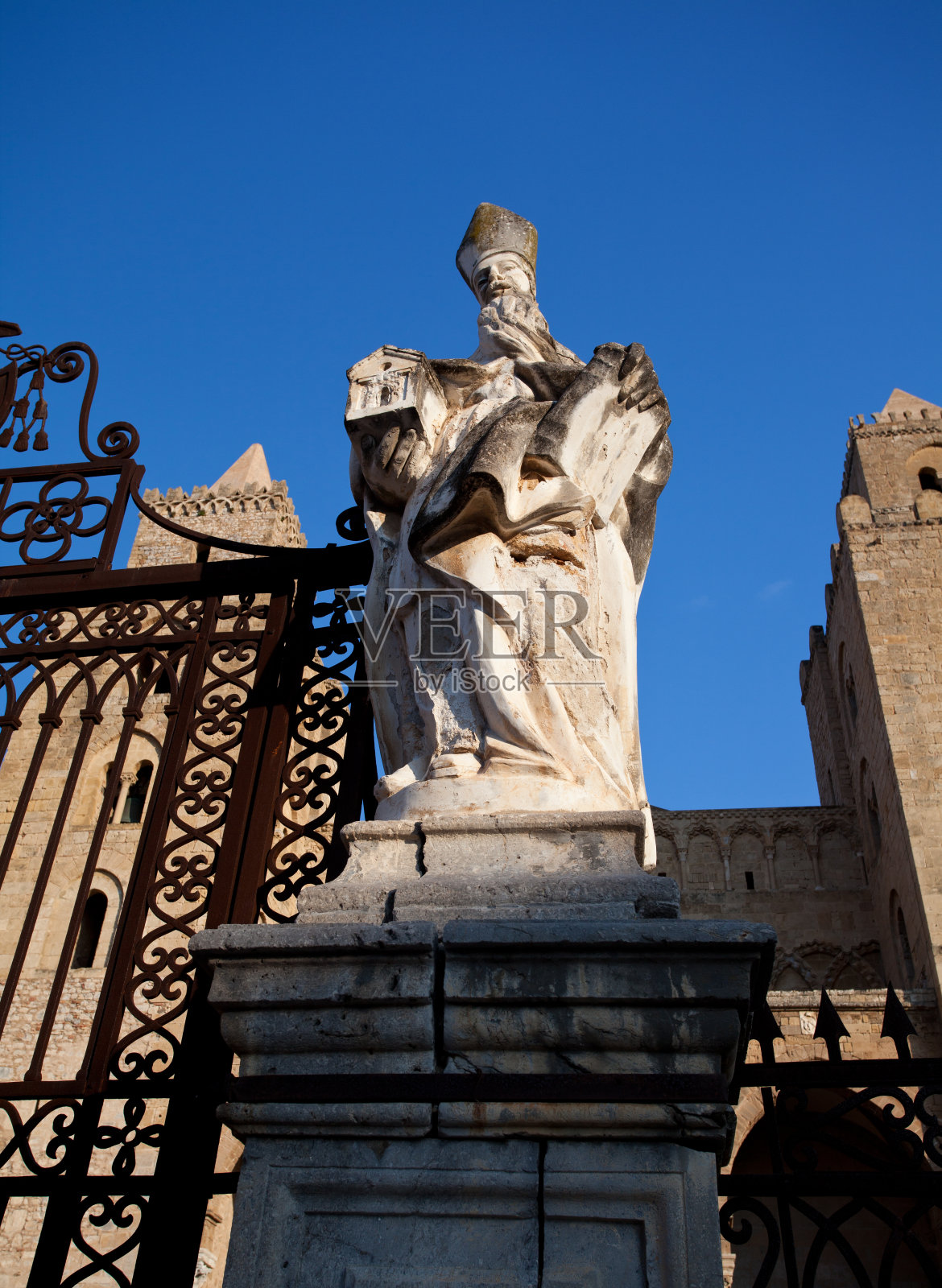 塞法卢大教堂照片摄影图片