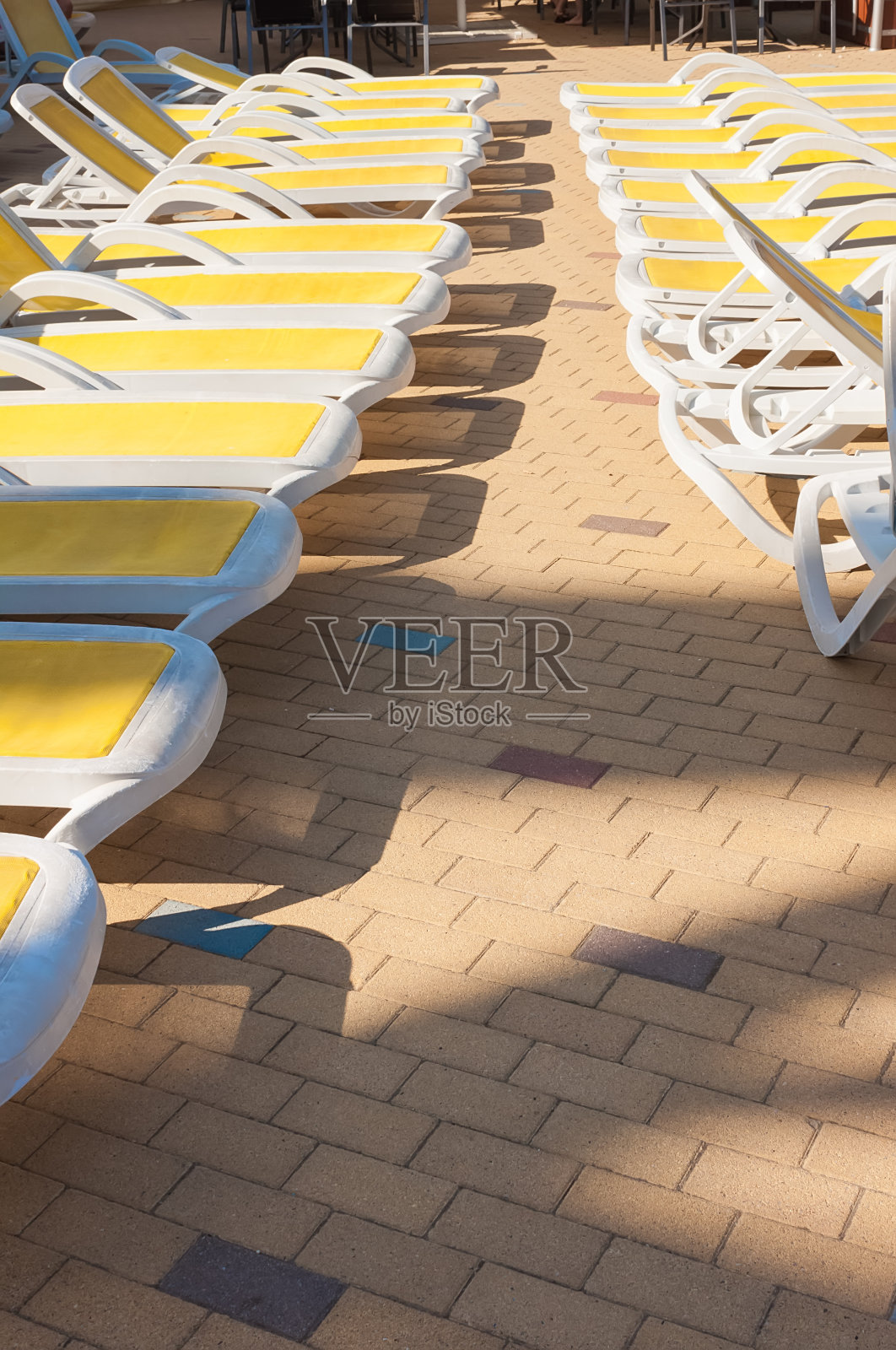 特写的日光浴浴床照片摄影图片