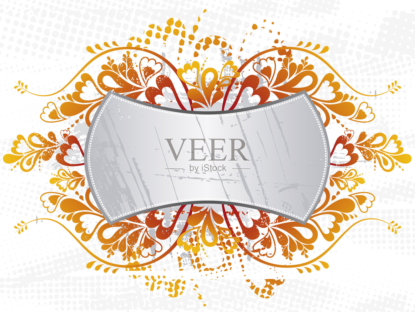 银盾插画图片素材