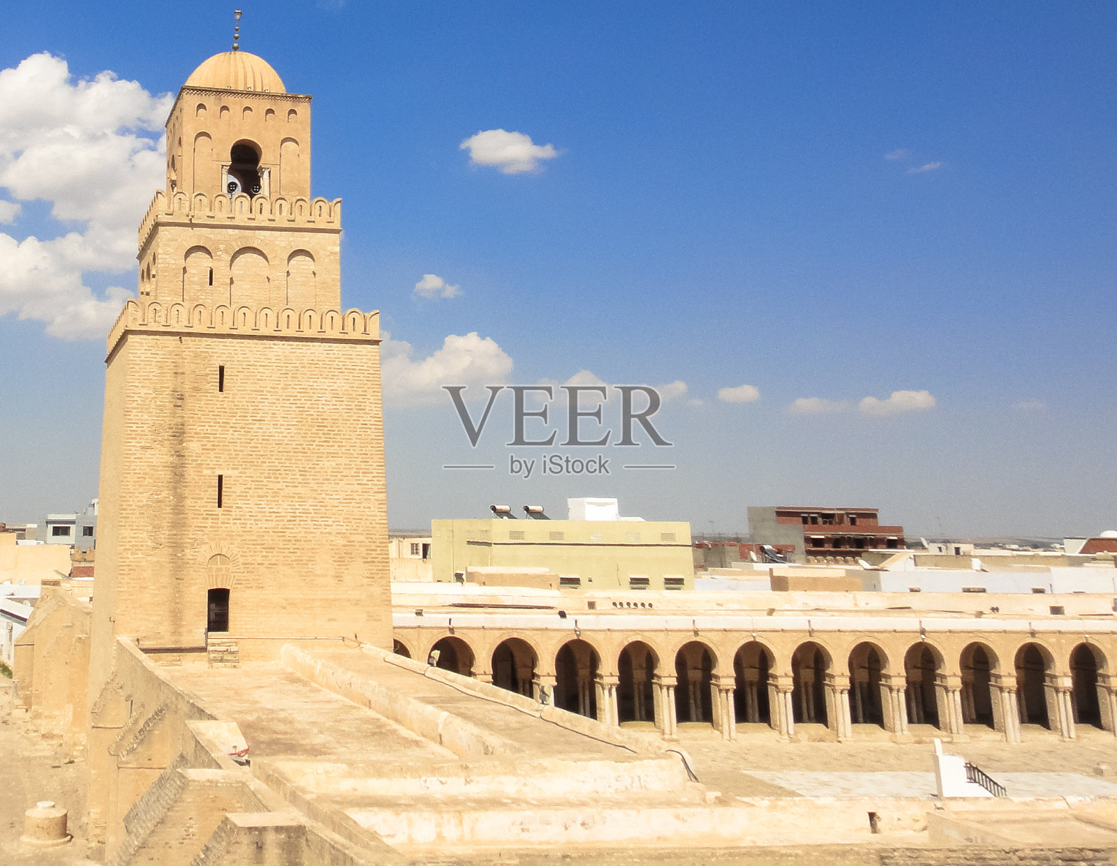 斯特。神圣的乌克巴清真寺。突尼斯。北非照片摄影图片