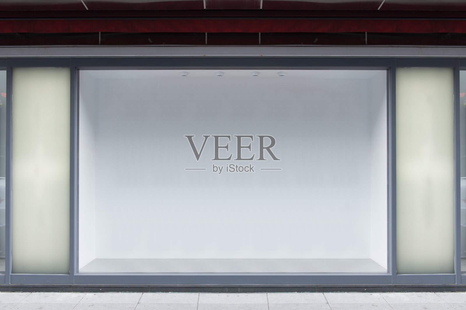 街道墙上的空白大广告牌照片摄影图片