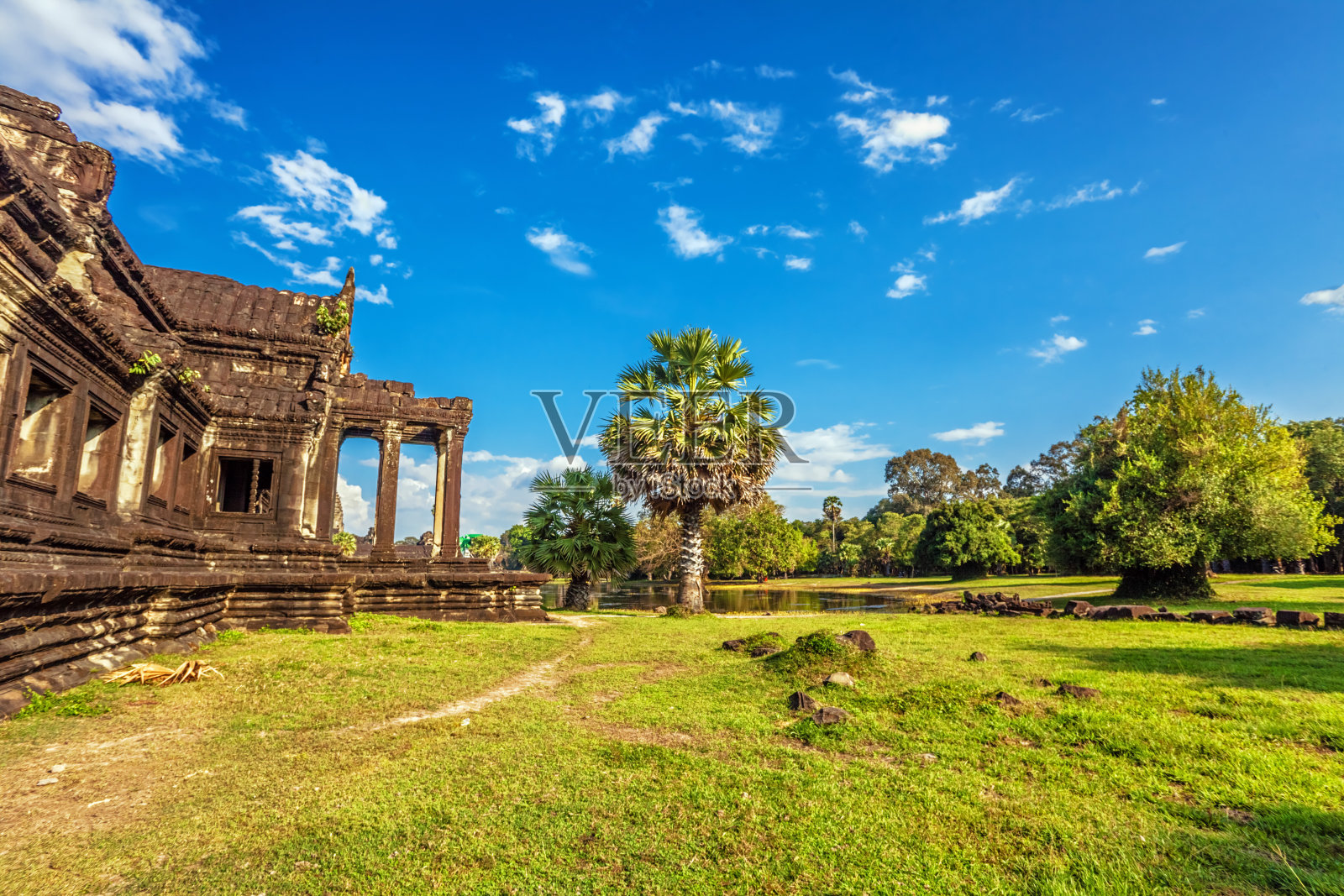 吴哥窟寺庙照片摄影图片