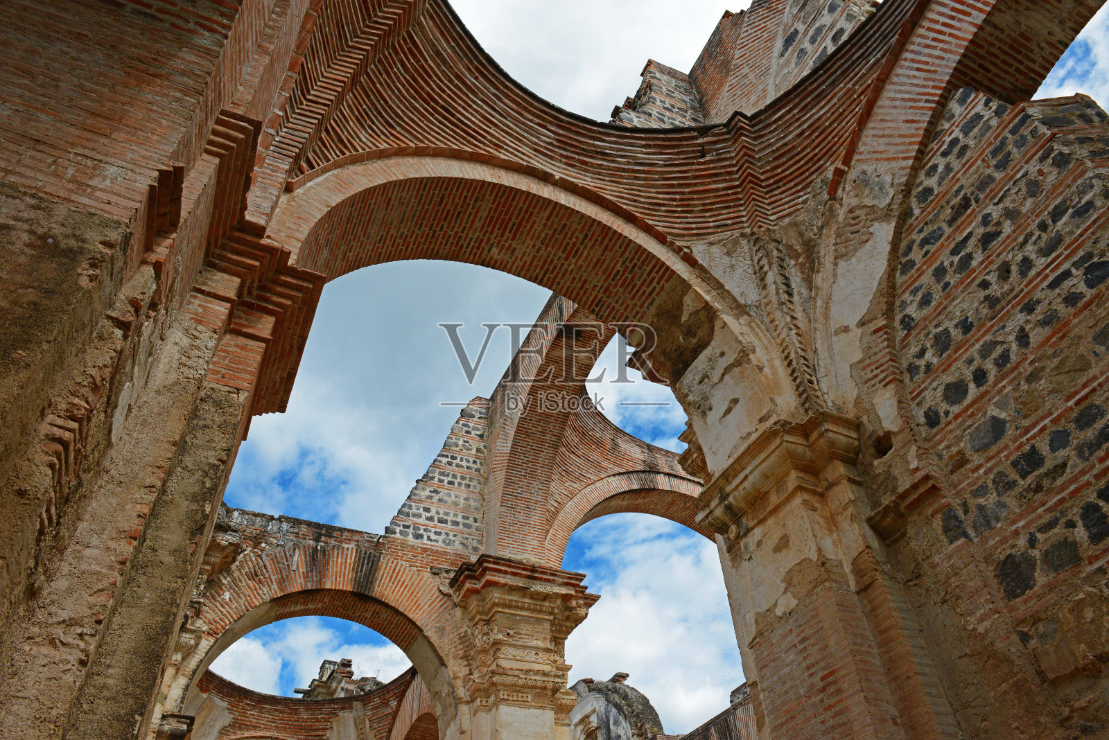 旧大教堂遗址照片摄影图片