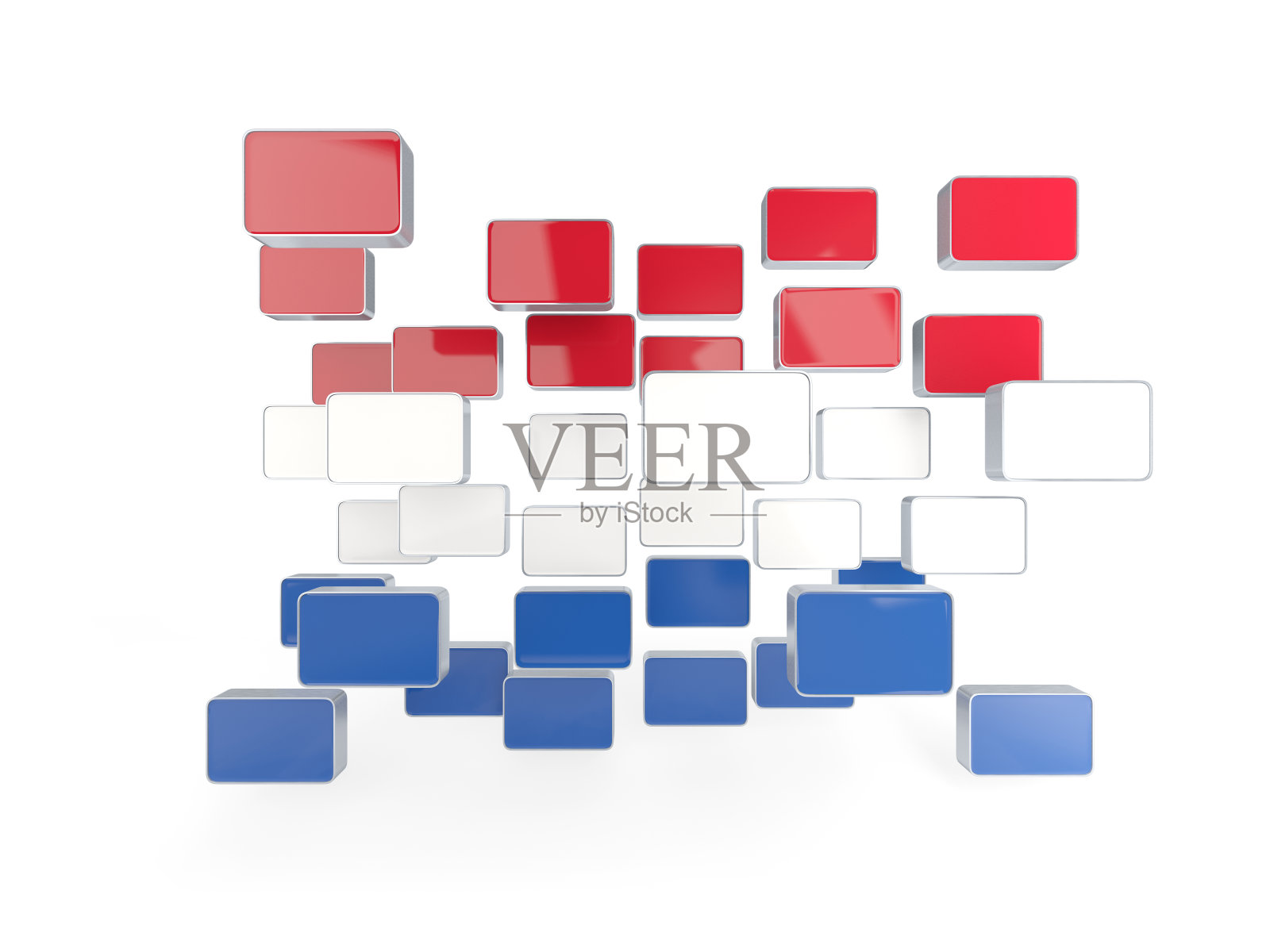 荷兰国旗,马赛克背景照片摄影图片