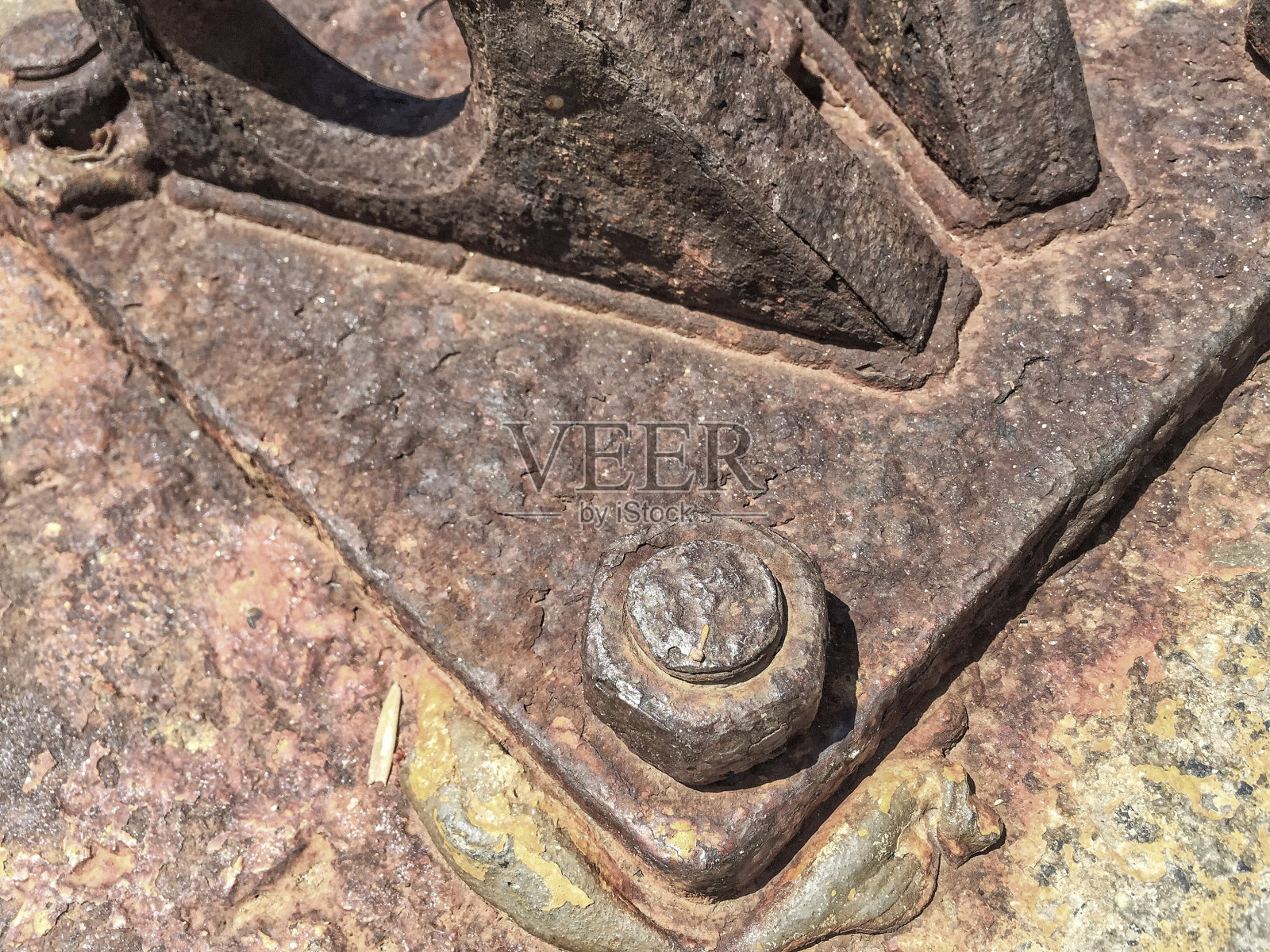 螺丝陈旧生锈照片摄影图片