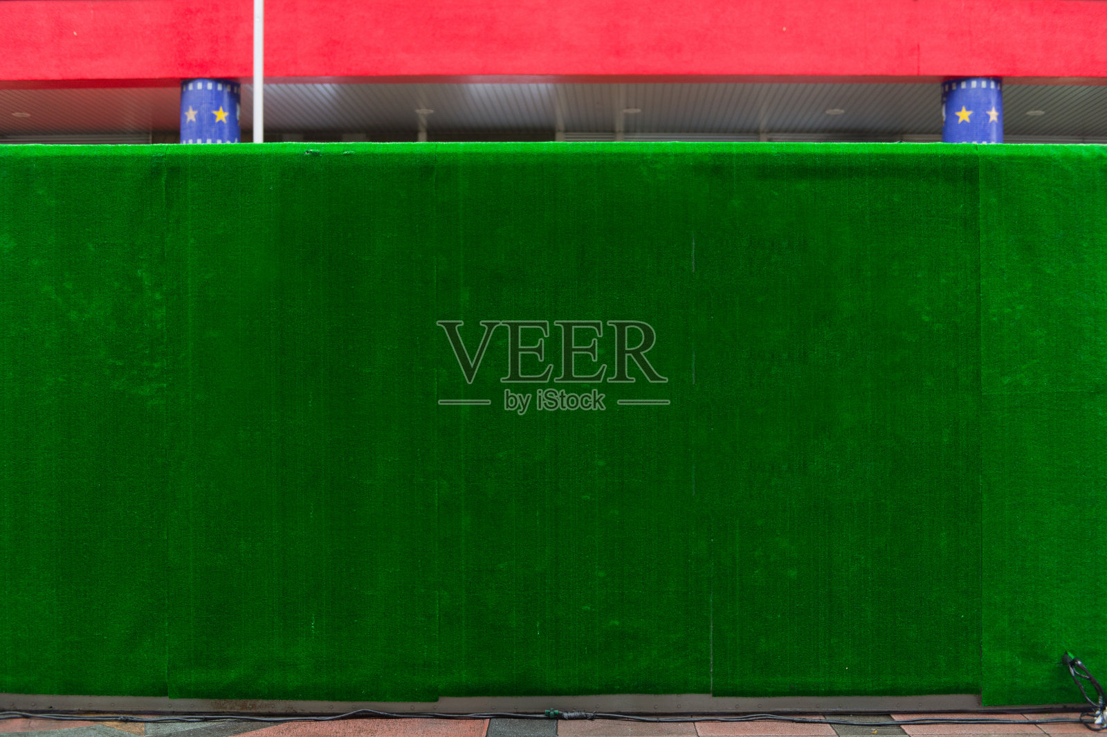 街道墙上的空白大广告牌照片摄影图片