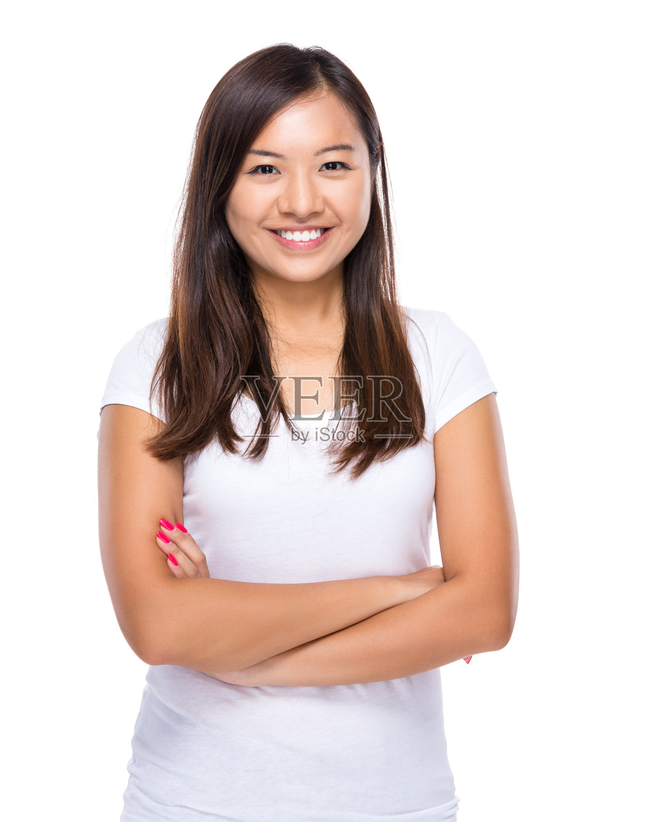 一个中国女人的肖像照片摄影图片