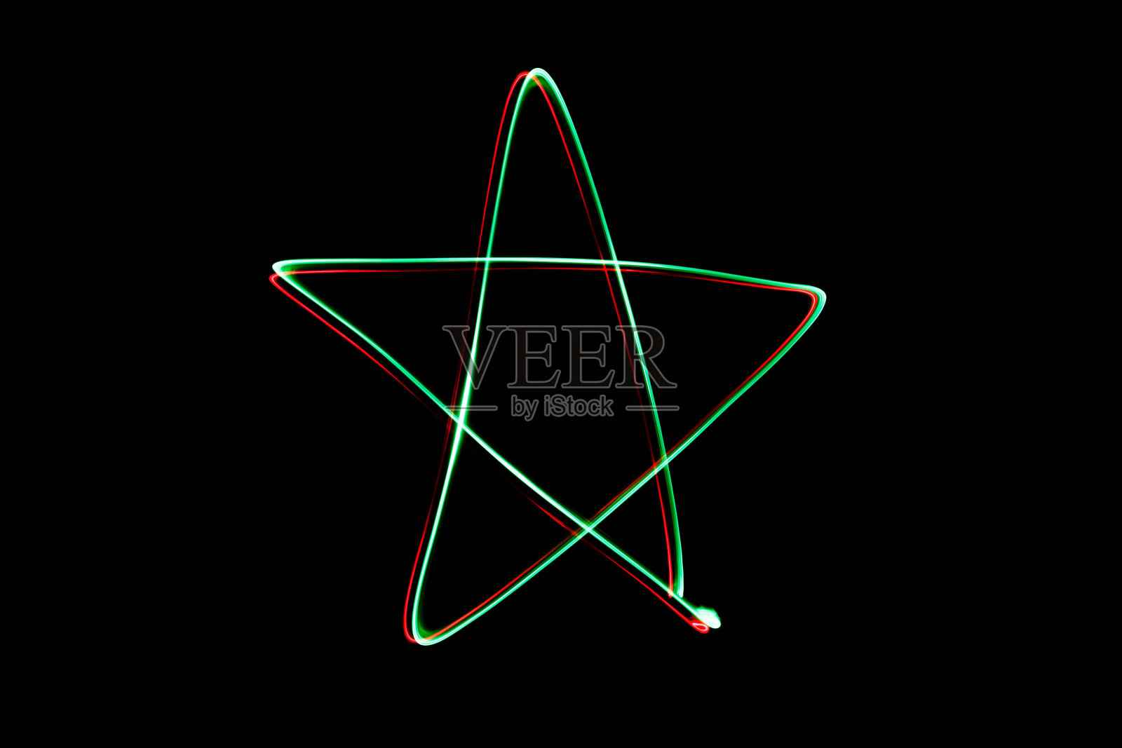 光明星。光画星星。照片摄影图片