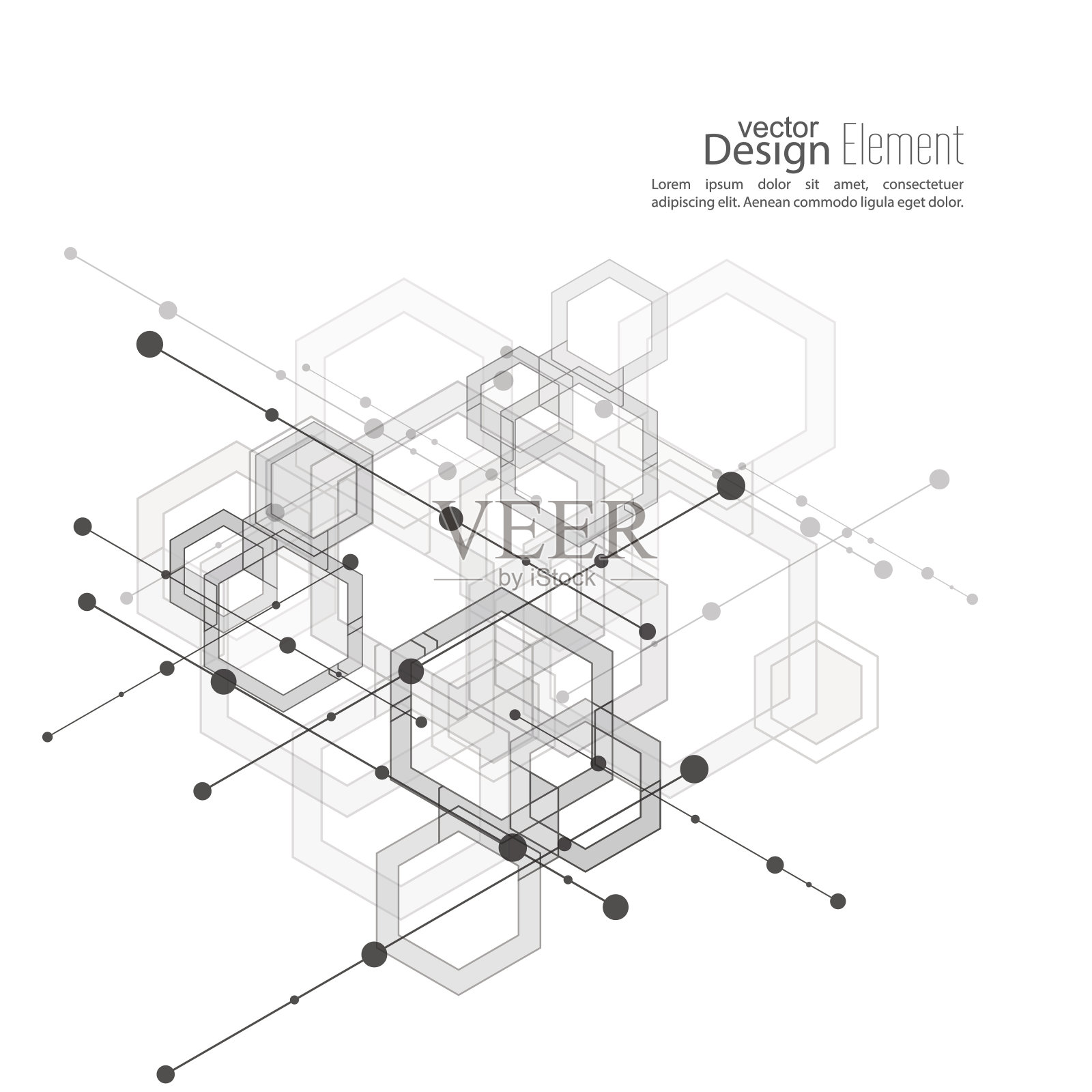 抽象简洁的背景插画图片素材