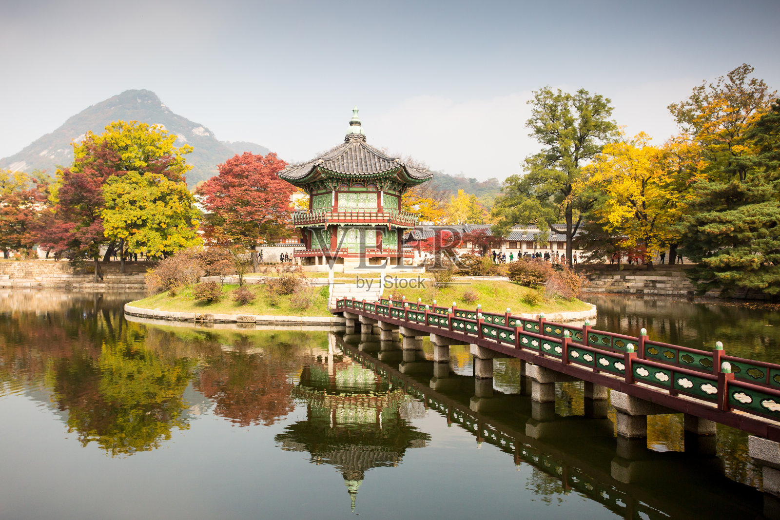 秋天的景福宫照片摄影图片