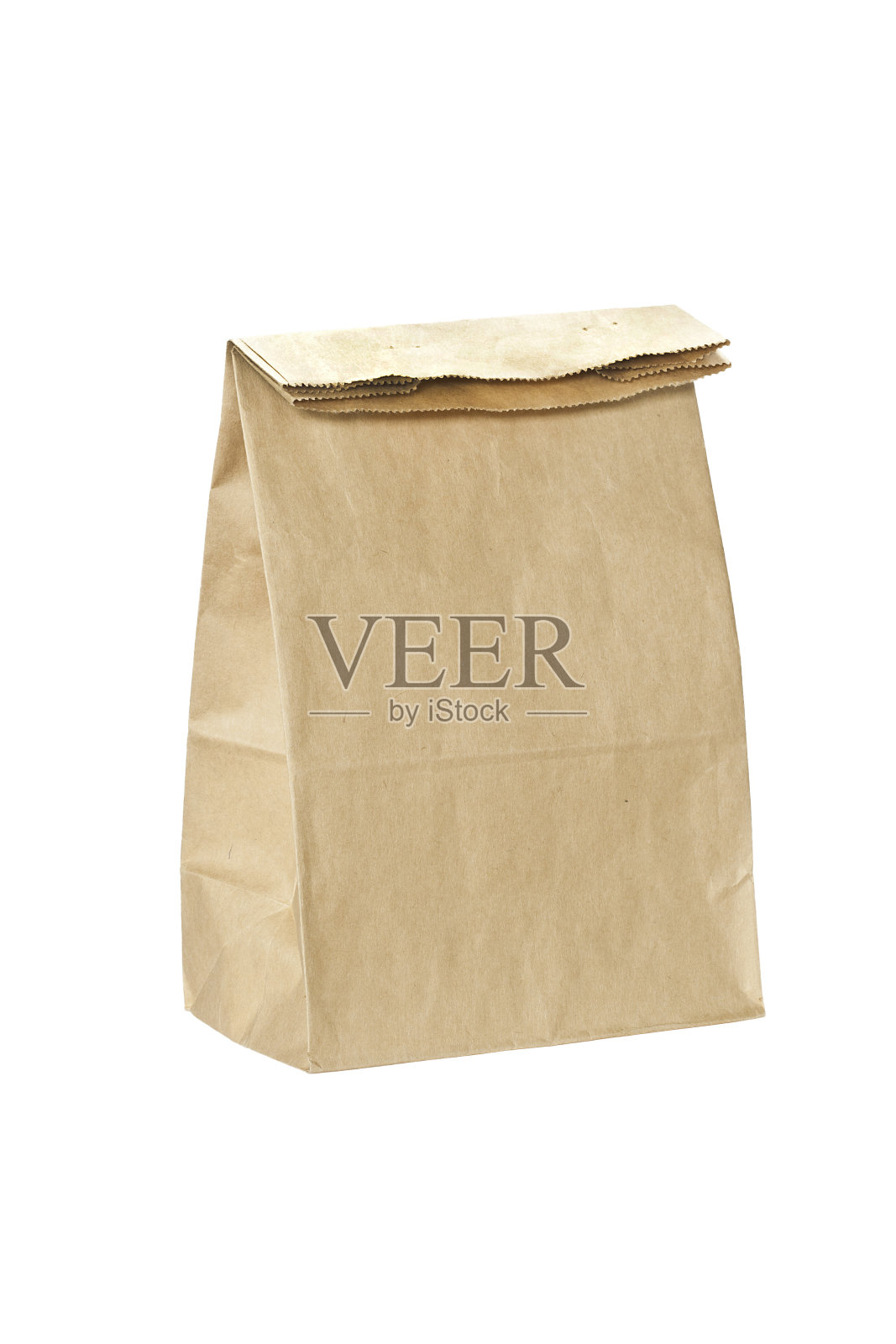 回收纸袋。照片摄影图片