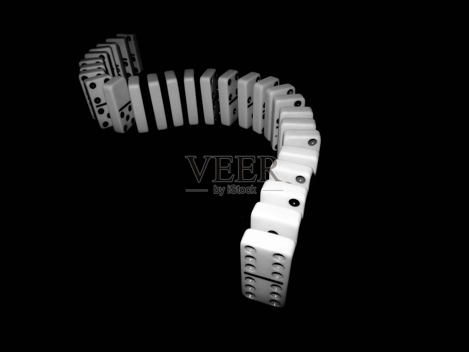 多米诺骨牌照片摄影图片