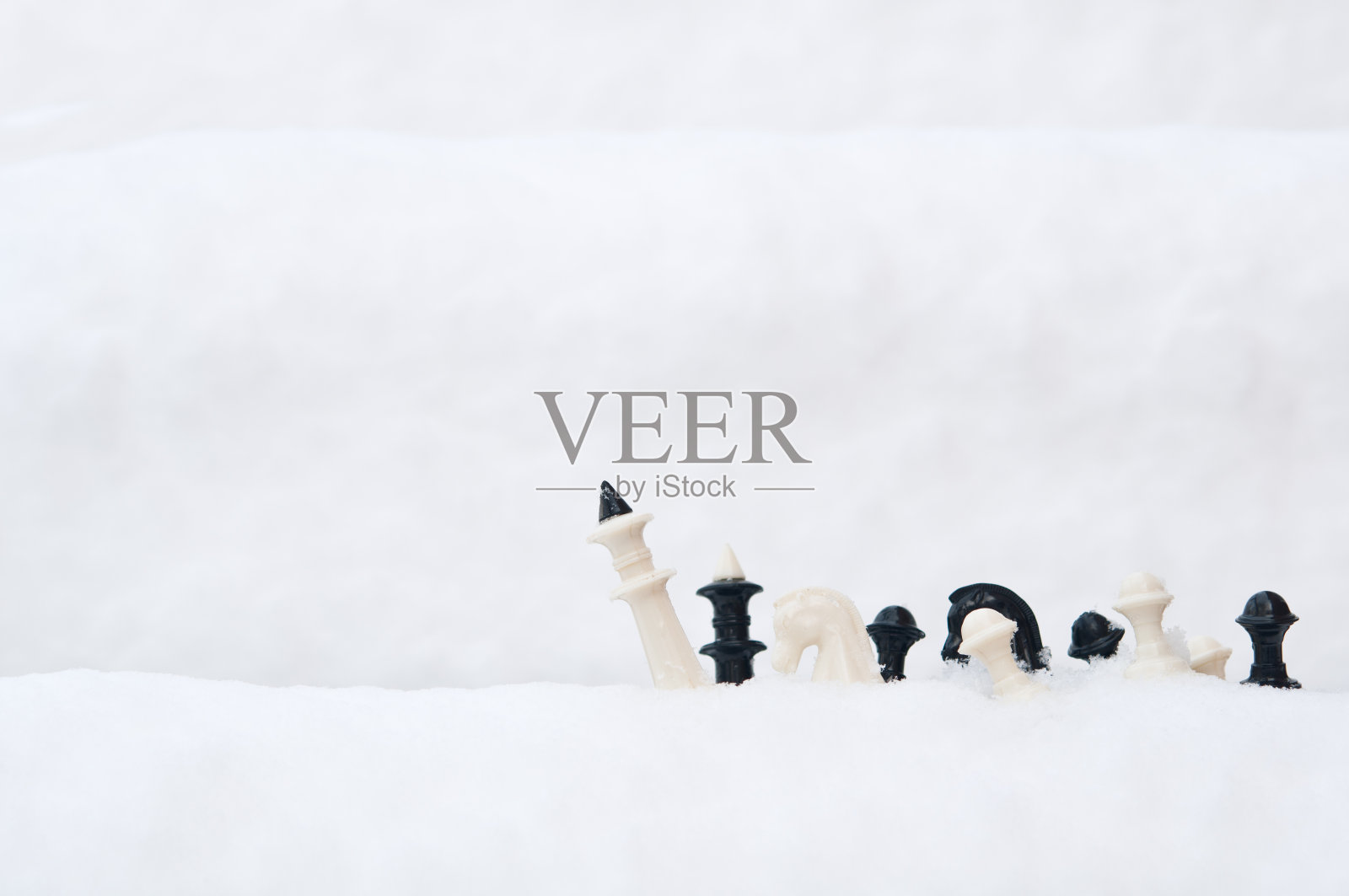 冬季旅游国际象棋照片摄影图片