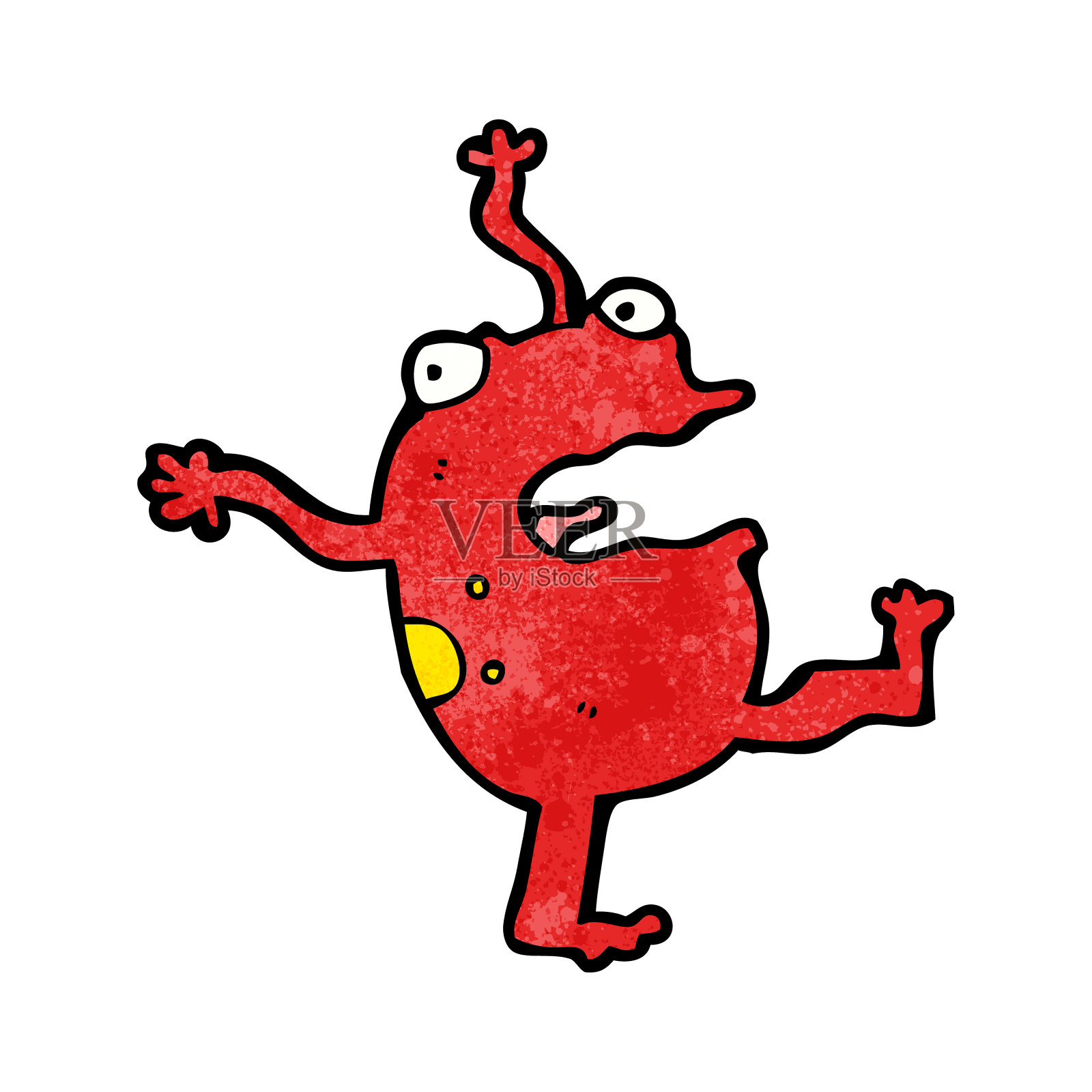 卡通青蛙插画图片素材