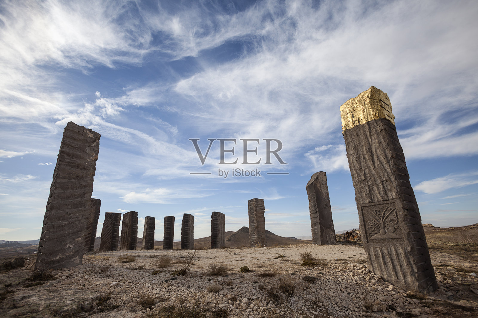 卡帕多西亚砂岩地层,土耳其-斯托克图像照片摄影图片