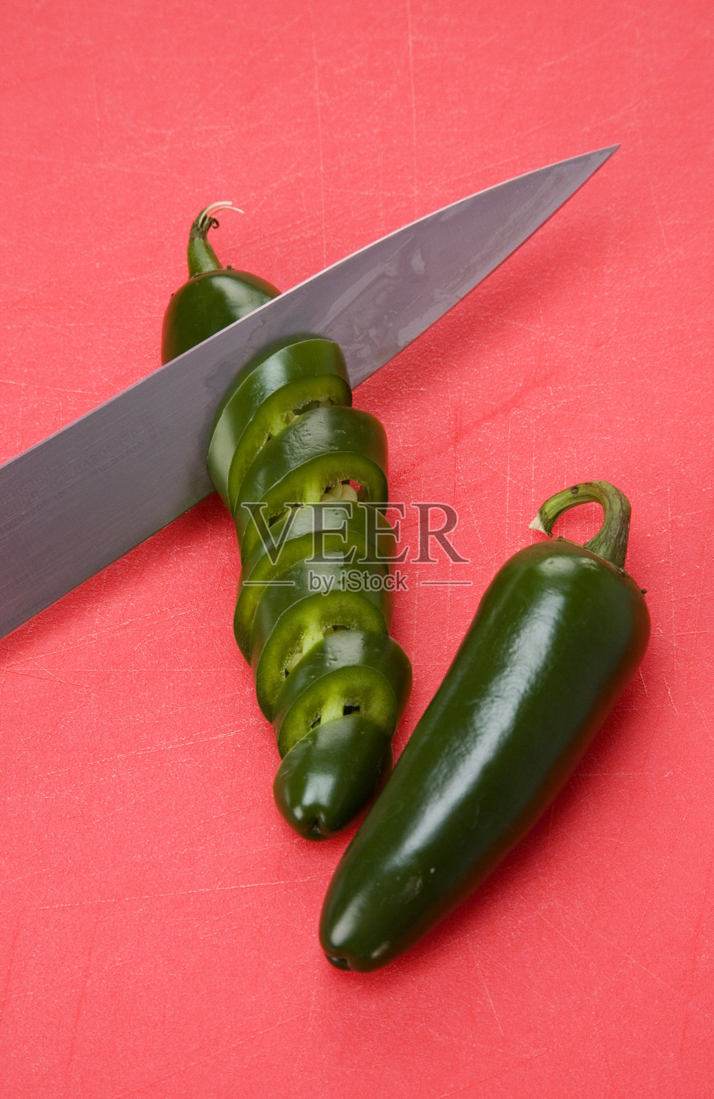 jalepeno被切照片摄影图片