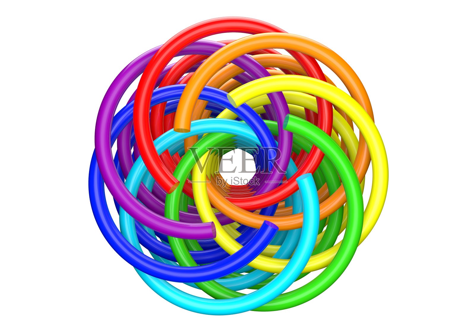 彩虹色多色背景照片摄影图片