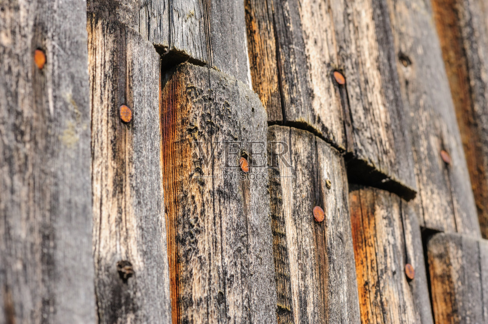 龟裂的老化木板照片摄影图片