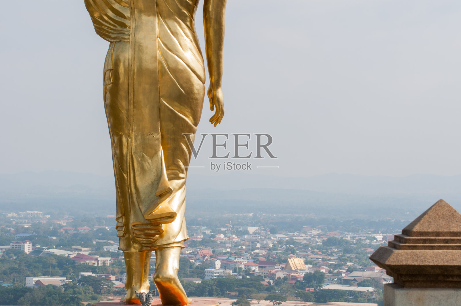 Wat Phra That Khao Noi山上的佛像照片摄影图片