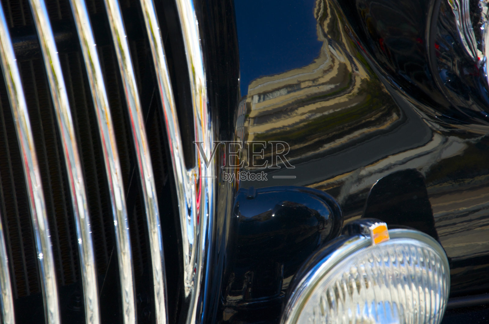 旧汽车的细节照片摄影图片