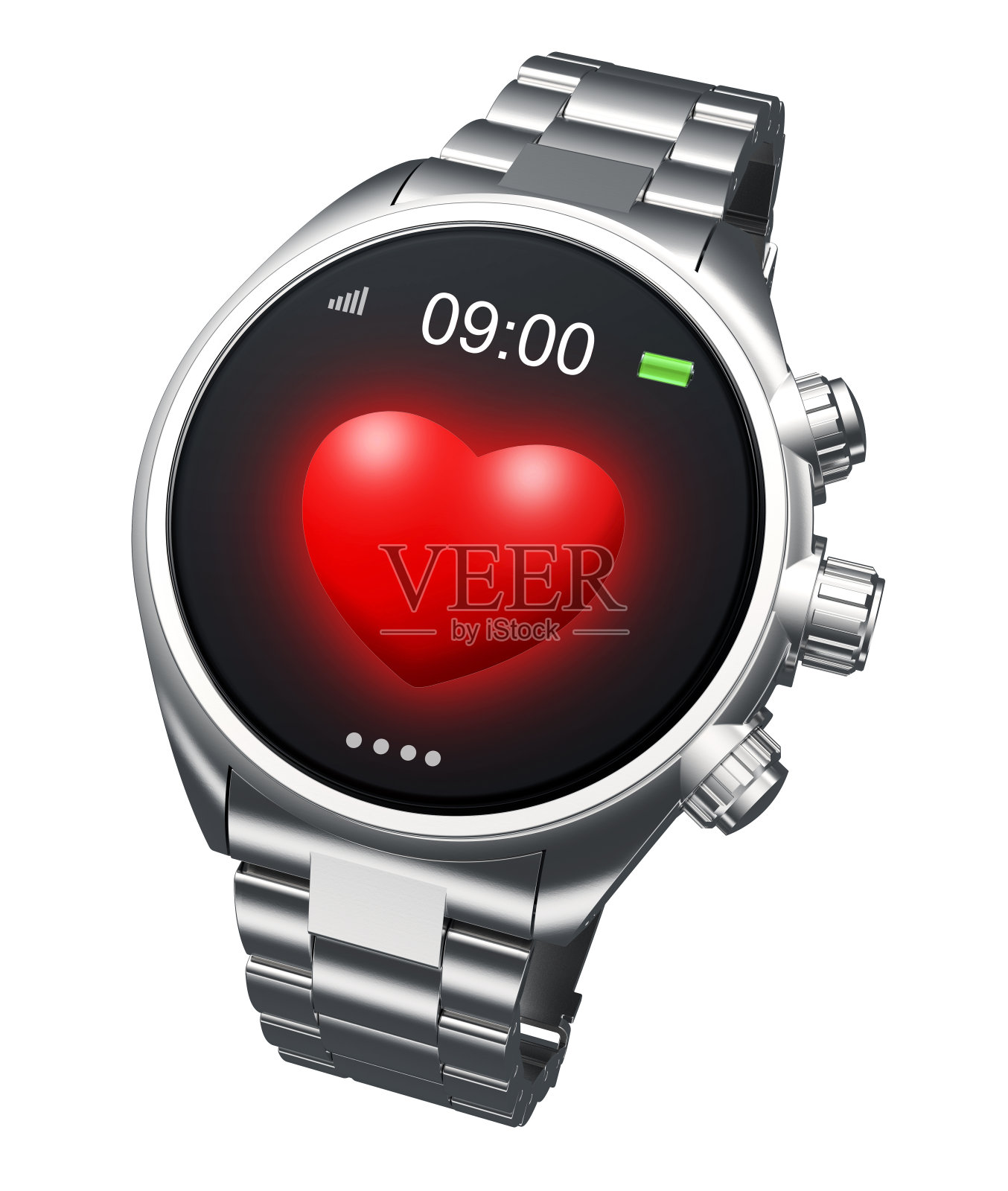 智能手表孤立在白色照片摄影图片