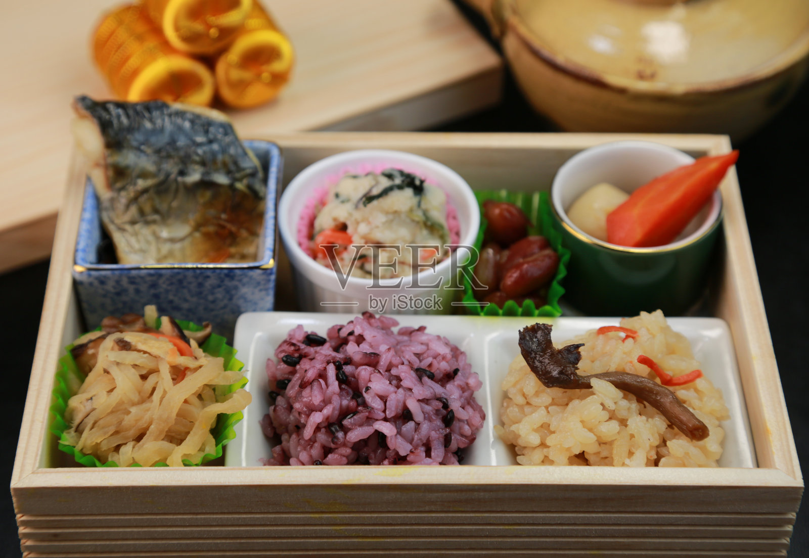 午餐盒照片摄影图片