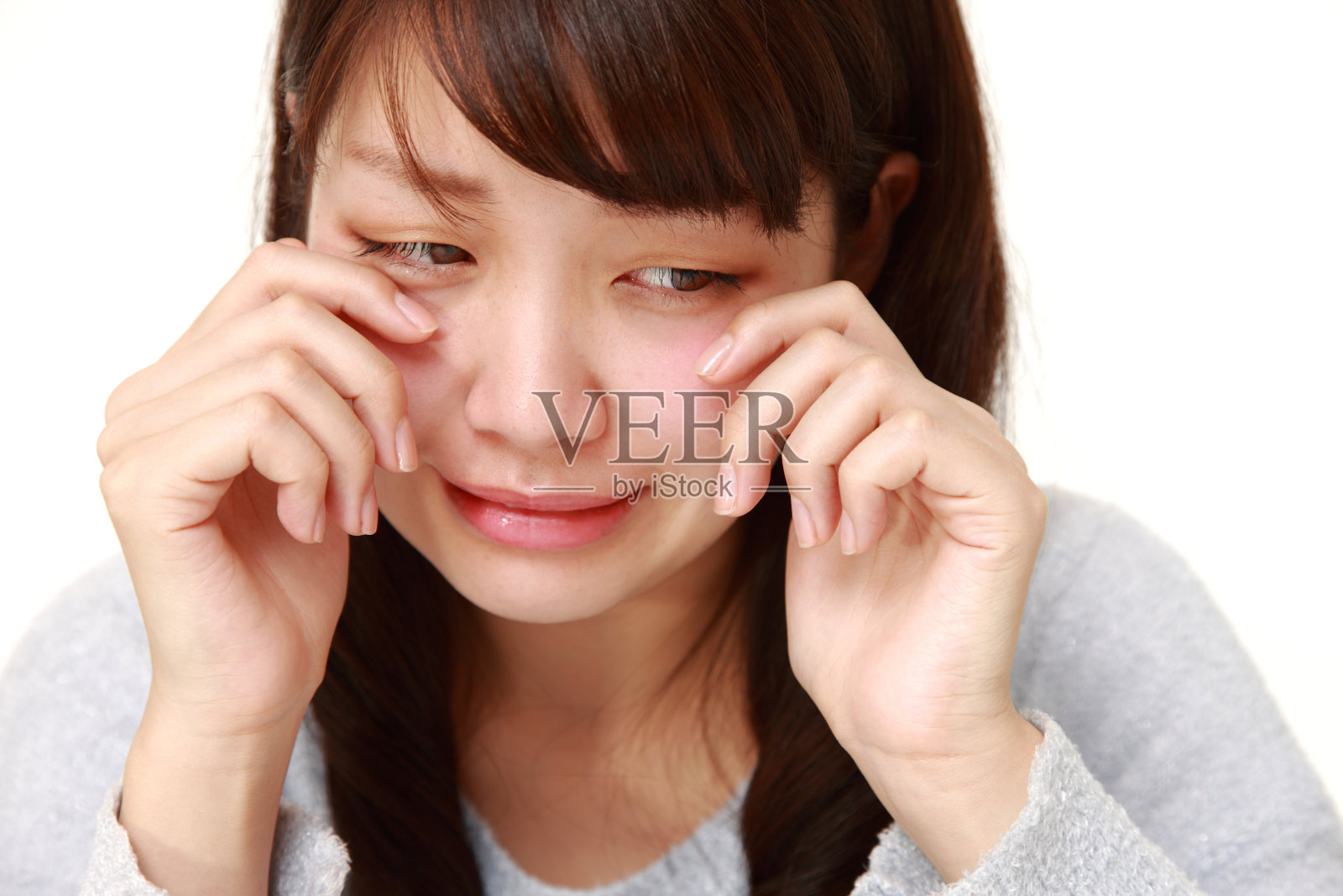 悲伤的女人照片摄影图片