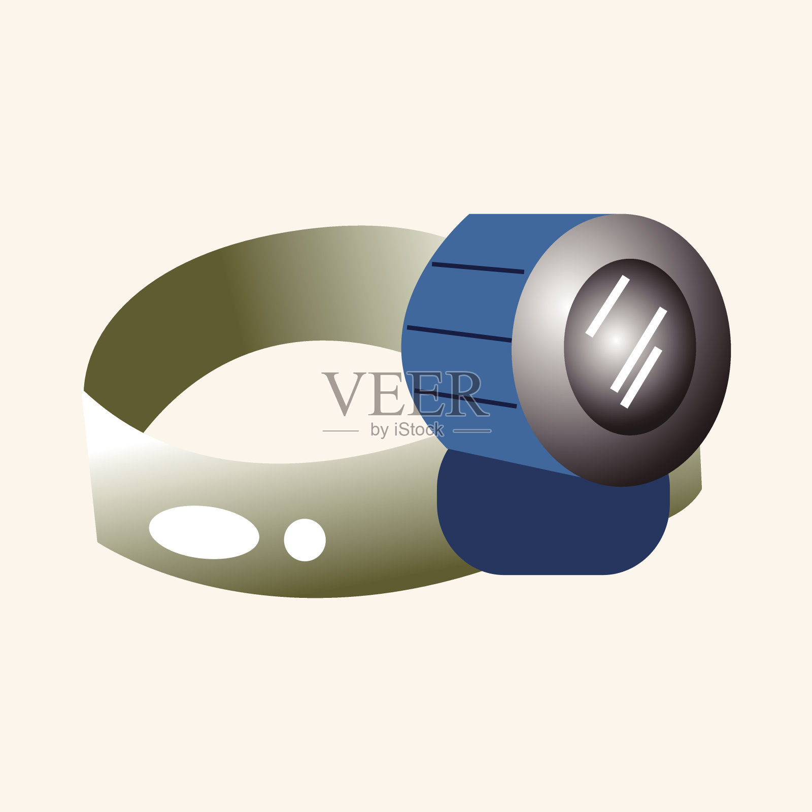 攀爬装备主题元素插画图片素材