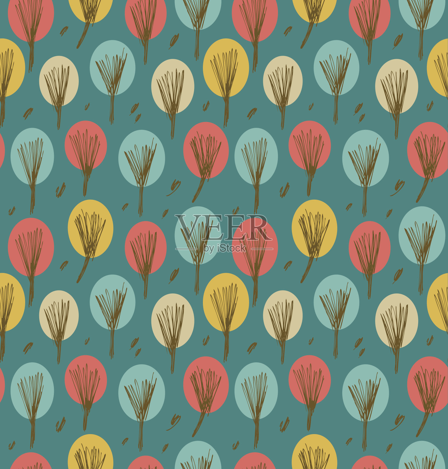 背景装饰景观插画图片素材