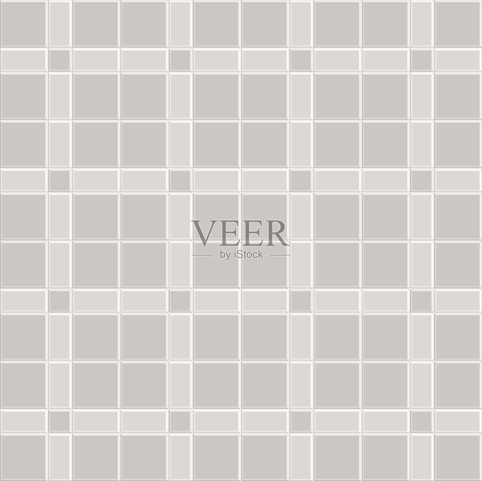 花型瓷砖地板插画图片素材