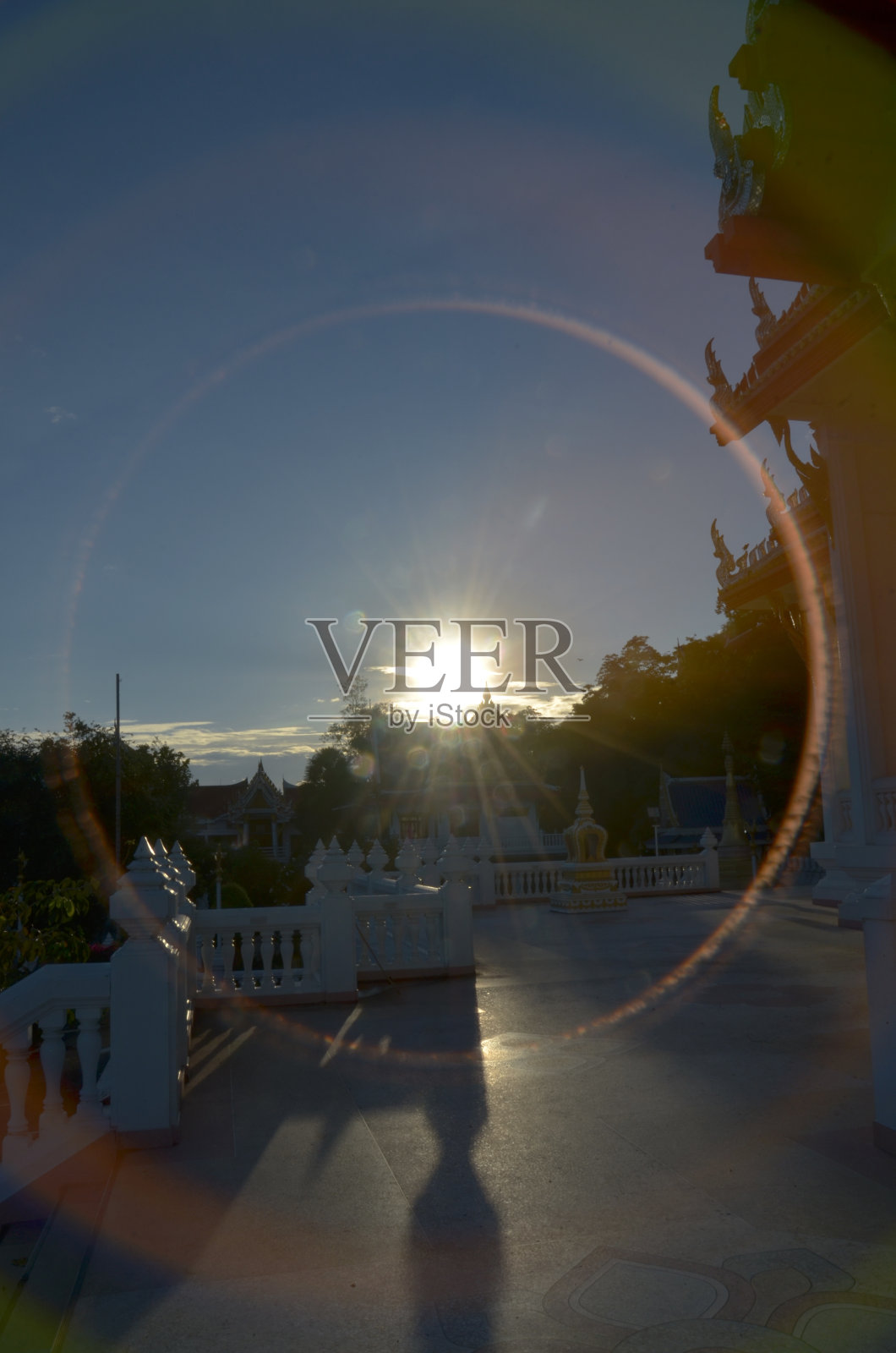 泰国Ratchaburi, Wat Khao Chong Pran,数亿只蝙蝠照片摄影图片