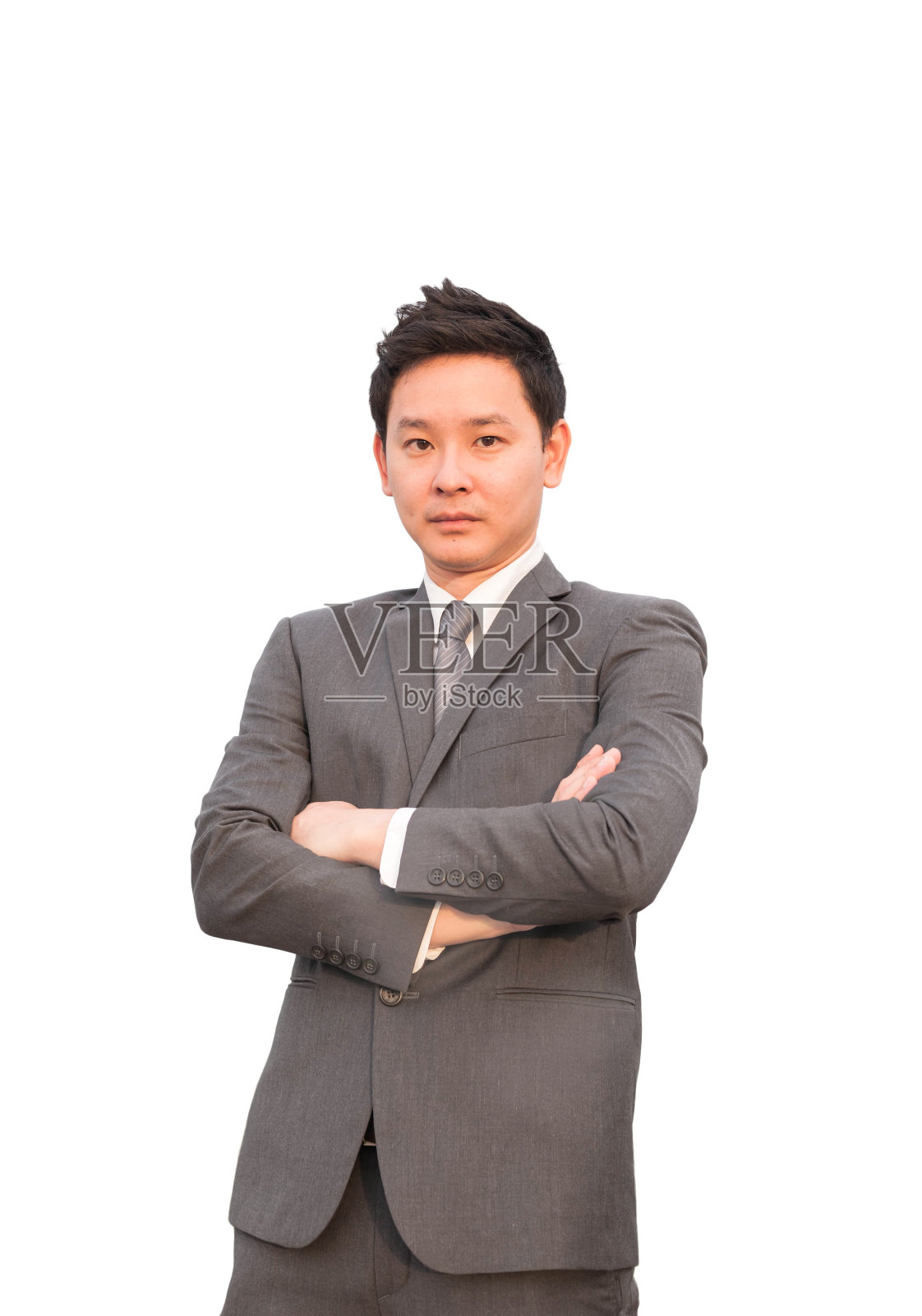 自信的商人照片摄影图片