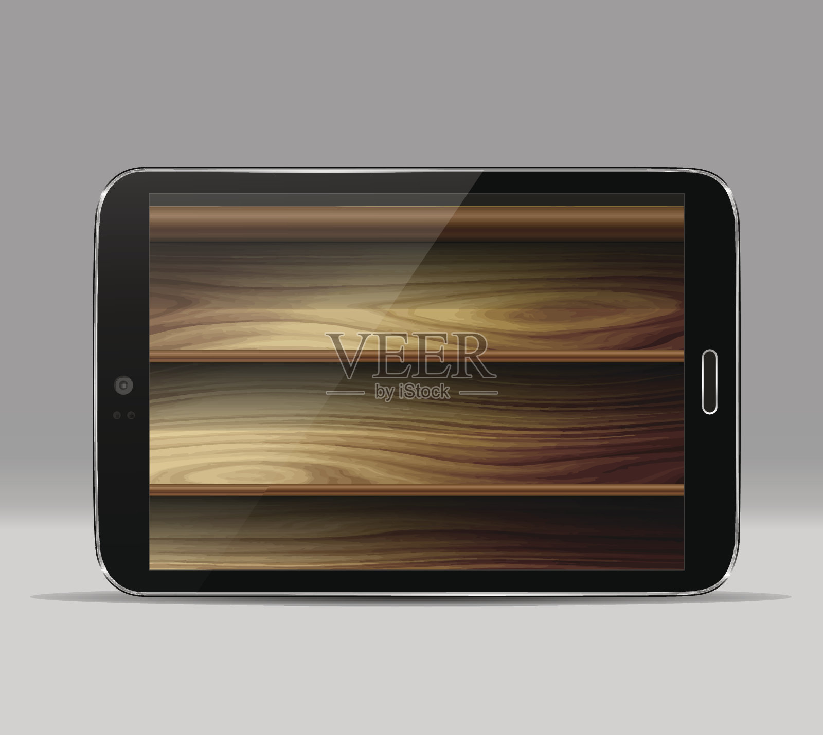 数字和真实的书籍,矢量插画图片素材