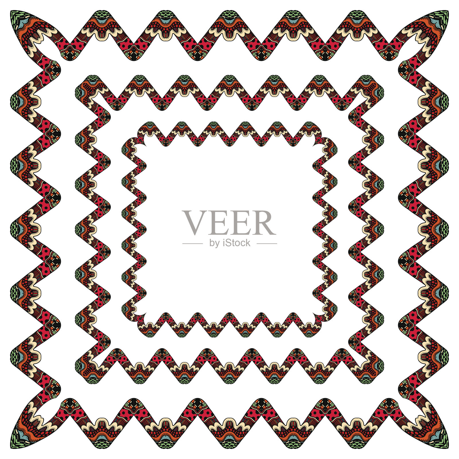 手绘涂鸦框插画图片素材