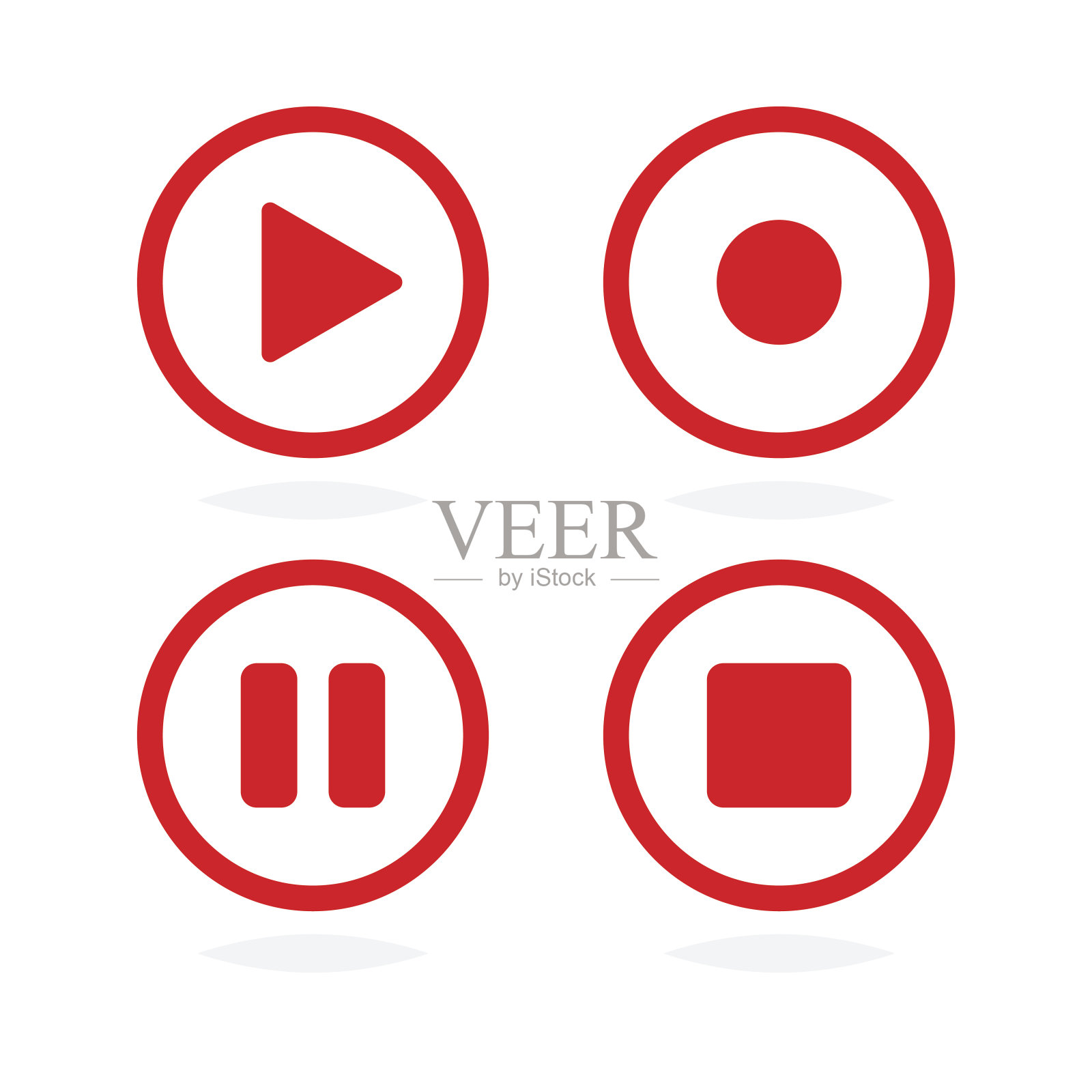 播放按钮设置图标素材