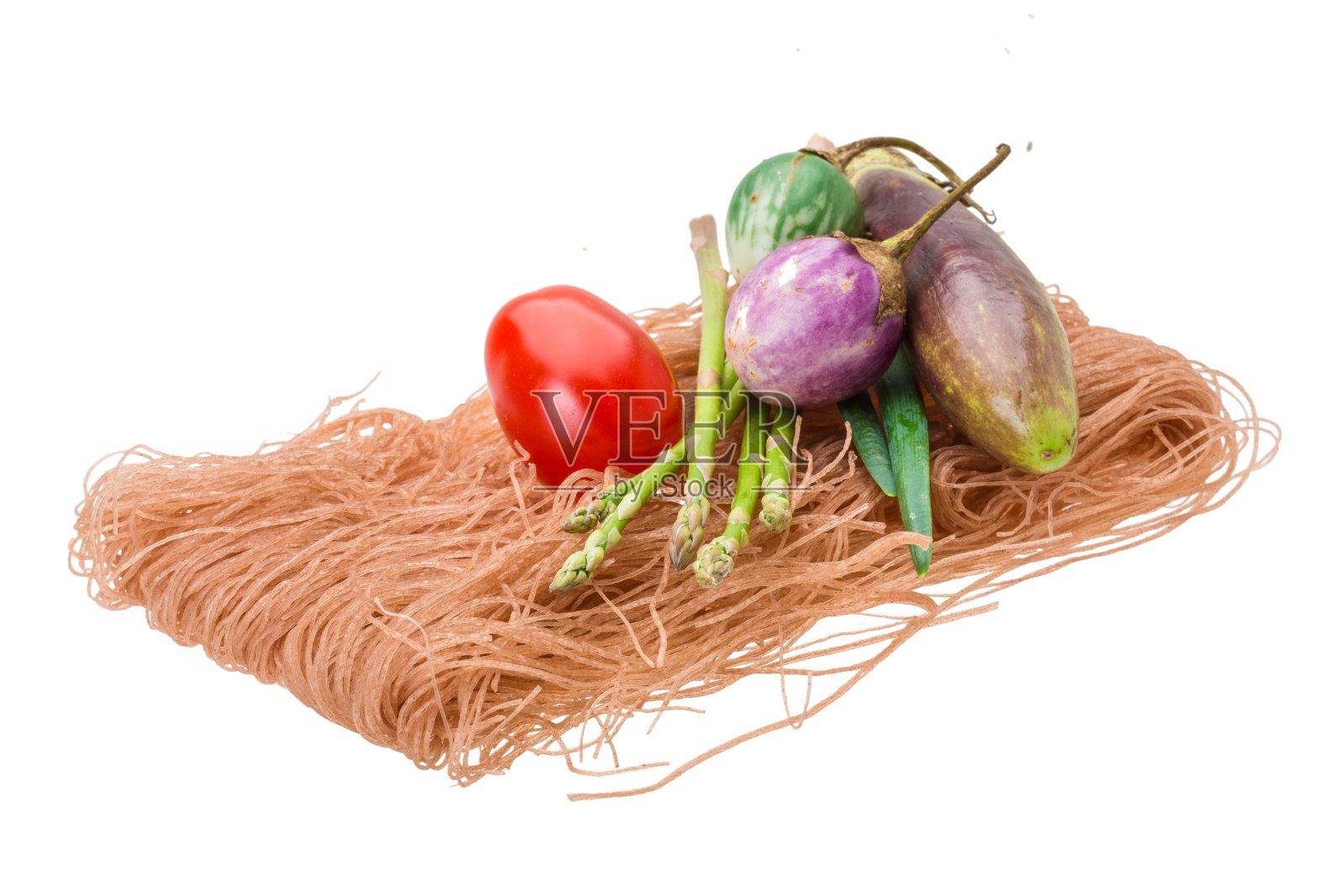 生米粉照片摄影图片