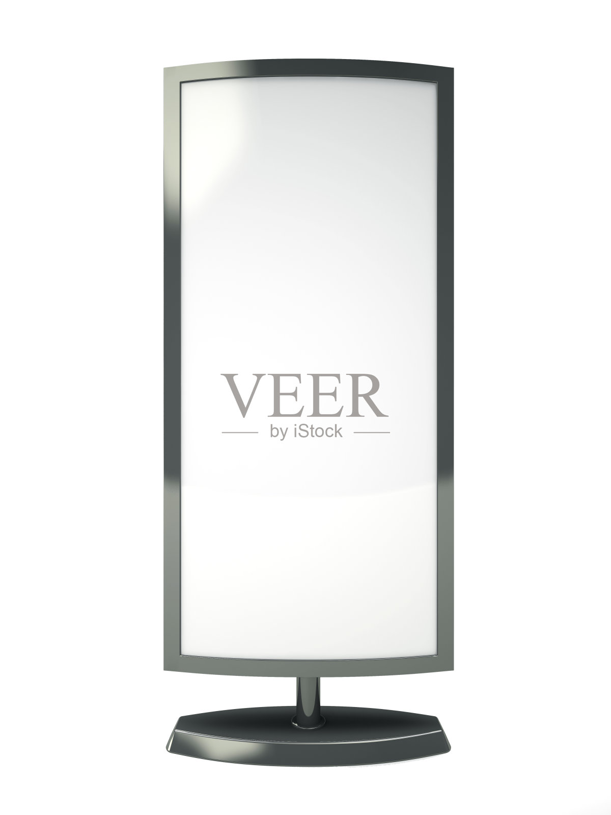 空白的立式广告牌照片摄影图片